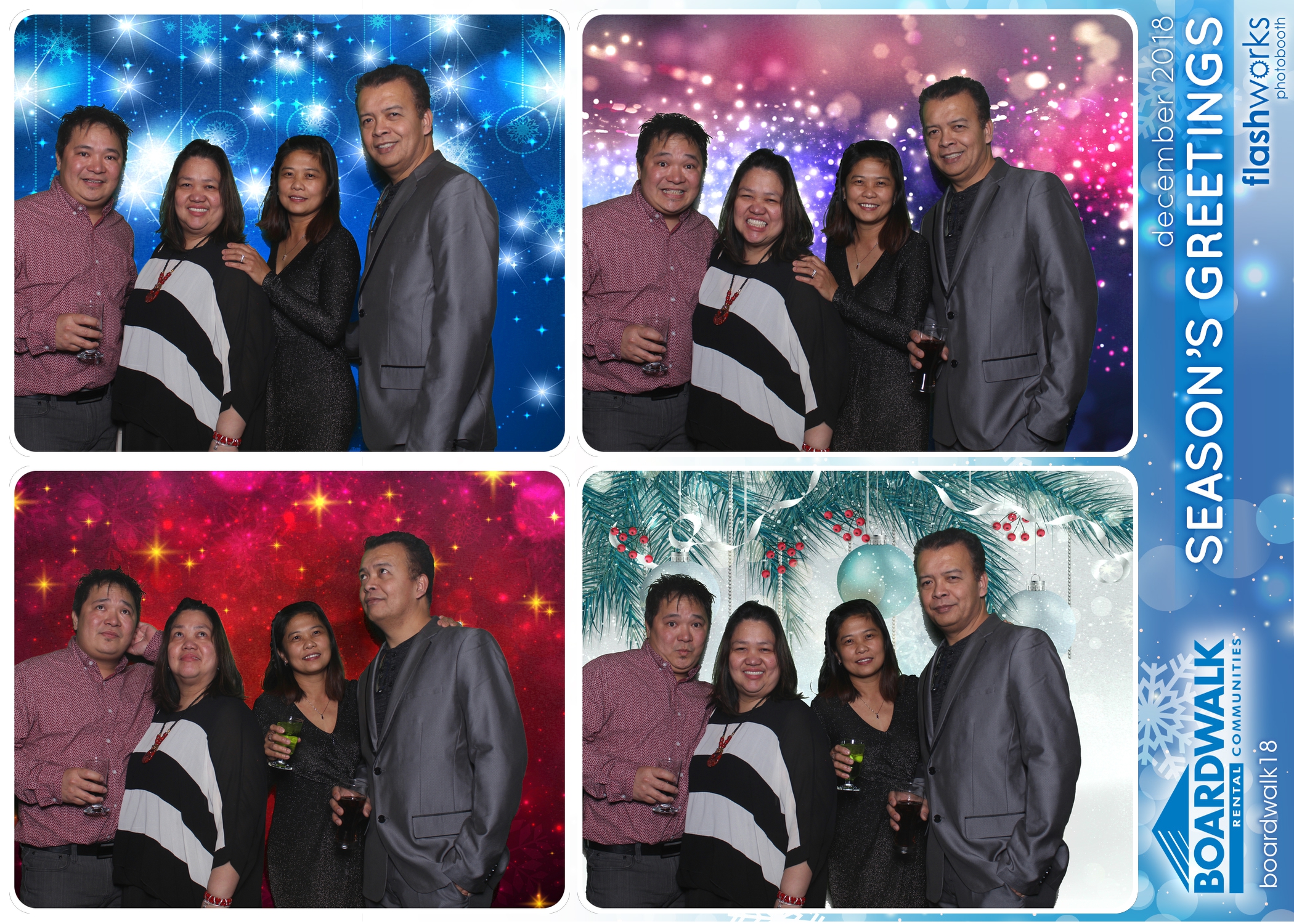 Boardwalk Rental Communities Christmas Party | View more photos from the event at gallery.flashworksphotobooth.com/u/FlashworksPhotoboothInc/Boardwalk-Rental-Communities-Christmas-Party