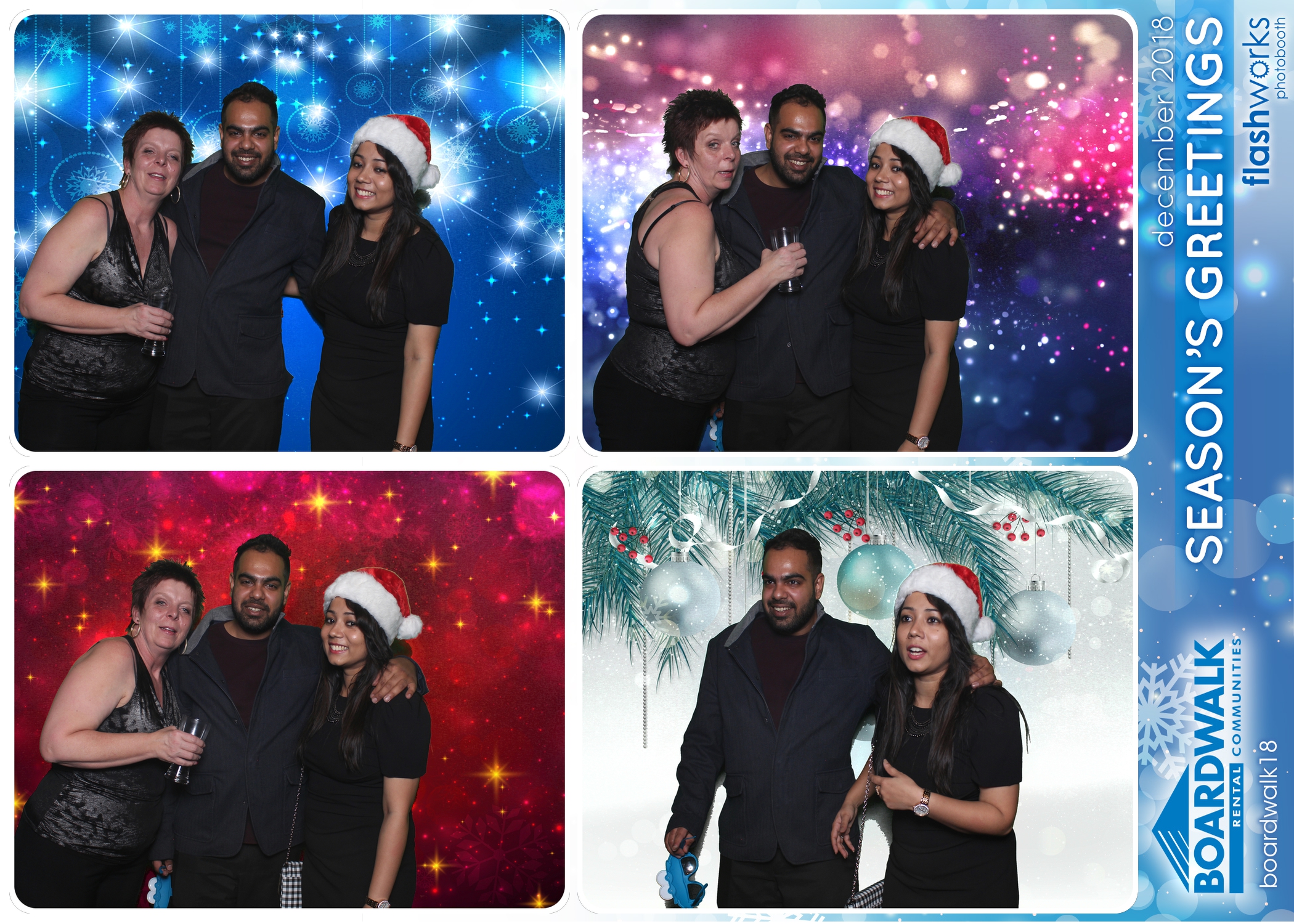 Boardwalk Rental Communities Christmas Party | View more photos from the event at gallery.flashworksphotobooth.com/u/FlashworksPhotoboothInc/Boardwalk-Rental-Communities-Christmas-Party