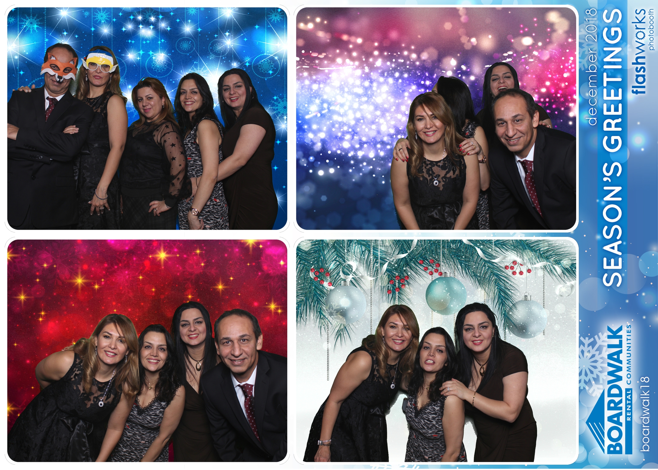 Boardwalk Rental Communities Christmas Party | View more photos from the event at gallery.flashworksphotobooth.com/u/FlashworksPhotoboothInc/Boardwalk-Rental-Communities-Christmas-Party