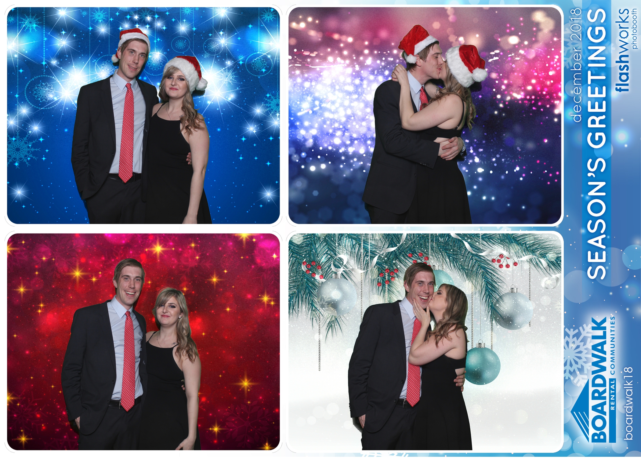 Boardwalk Rental Communities Christmas Party | View more photos from the event at gallery.flashworksphotobooth.com/u/FlashworksPhotoboothInc/Boardwalk-Rental-Communities-Christmas-Party