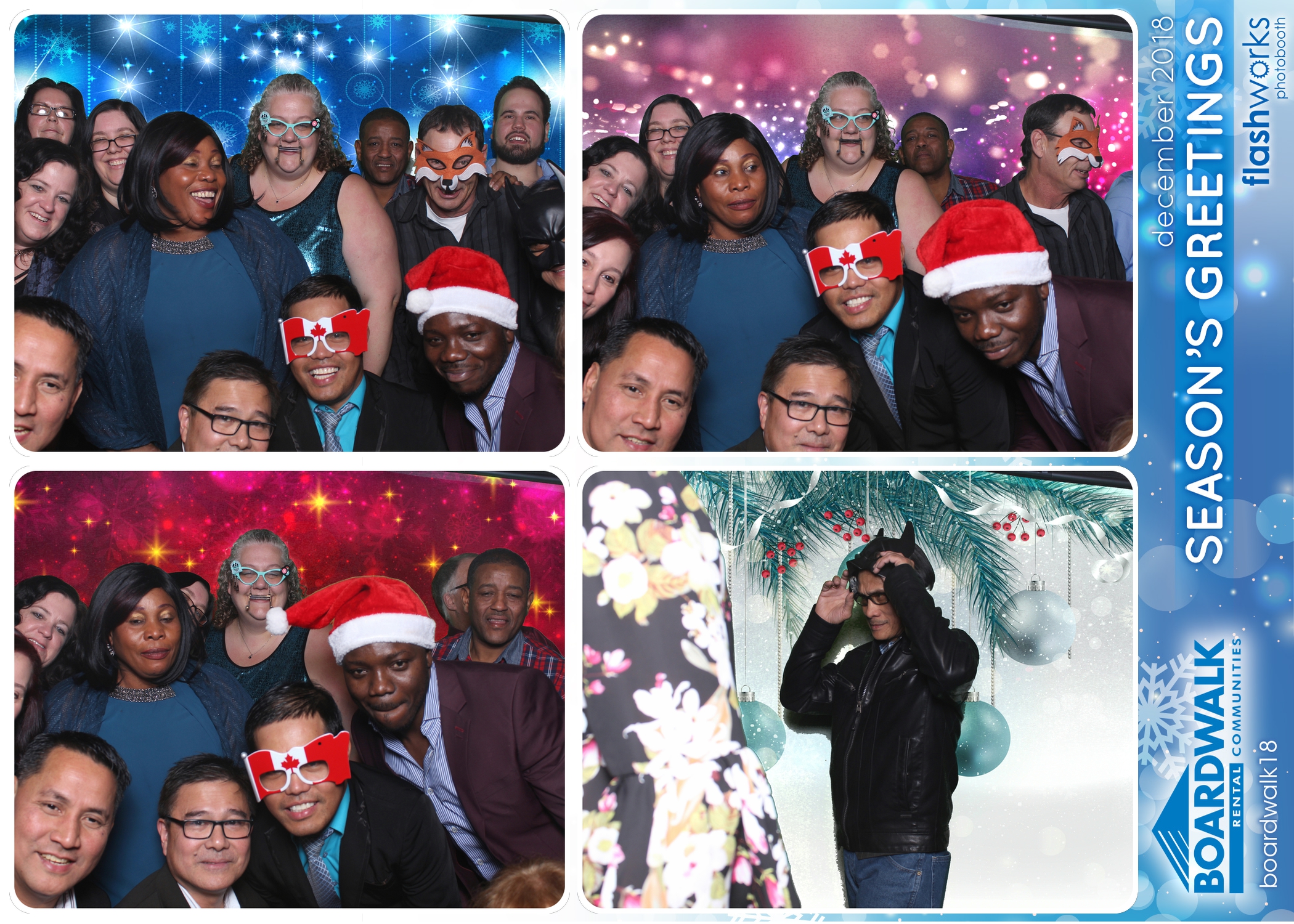 Boardwalk Rental Communities Christmas Party | View more photos from the event at gallery.flashworksphotobooth.com/u/FlashworksPhotoboothInc/Boardwalk-Rental-Communities-Christmas-Party
