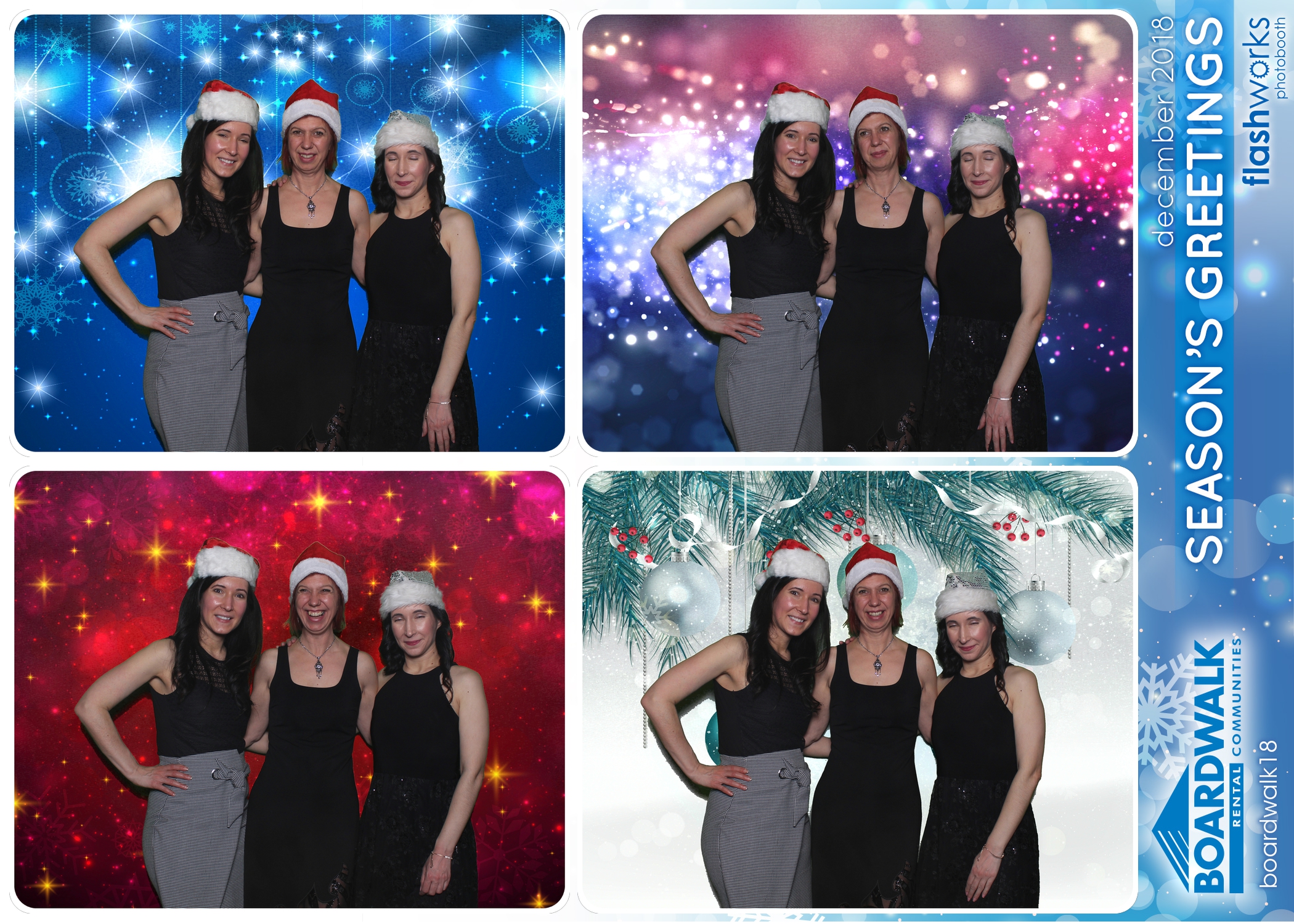 Boardwalk Rental Communities Christmas Party | View more photos from the event at gallery.flashworksphotobooth.com/u/FlashworksPhotoboothInc/Boardwalk-Rental-Communities-Christmas-Party