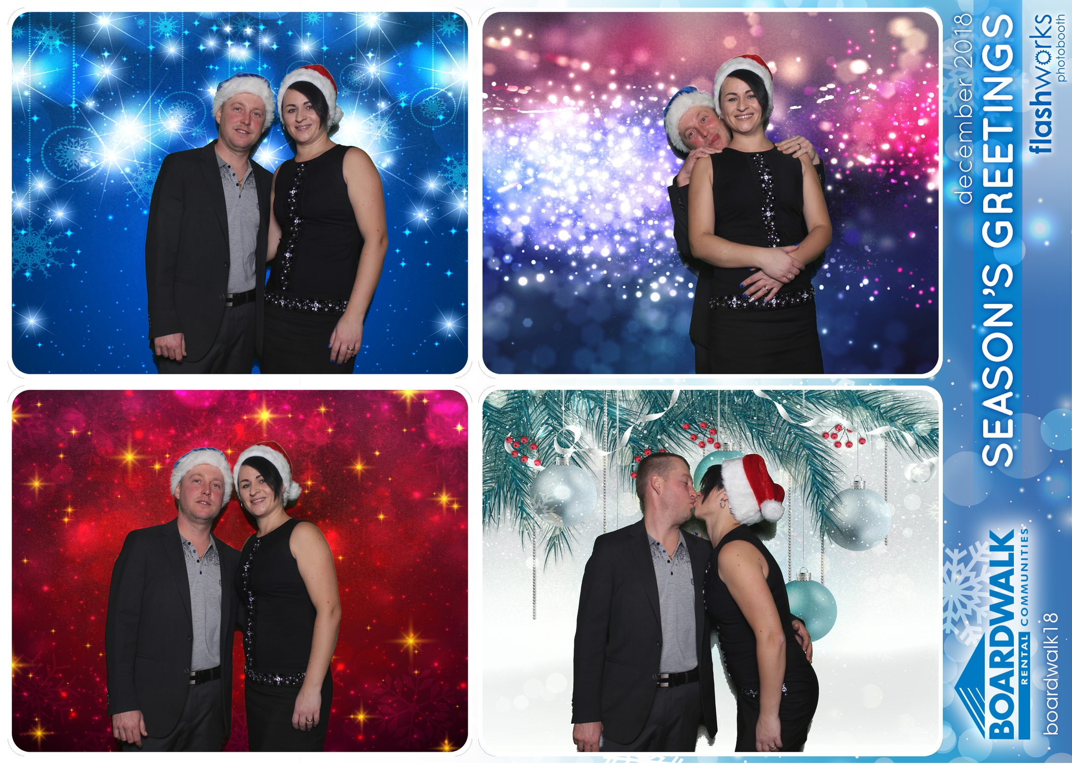 Boardwalk Rental Communities Christmas Party | View more photos from the event at gallery.flashworksphotobooth.com/u/FlashworksPhotoboothInc/Boardwalk-Rental-Communities-Christmas-Party