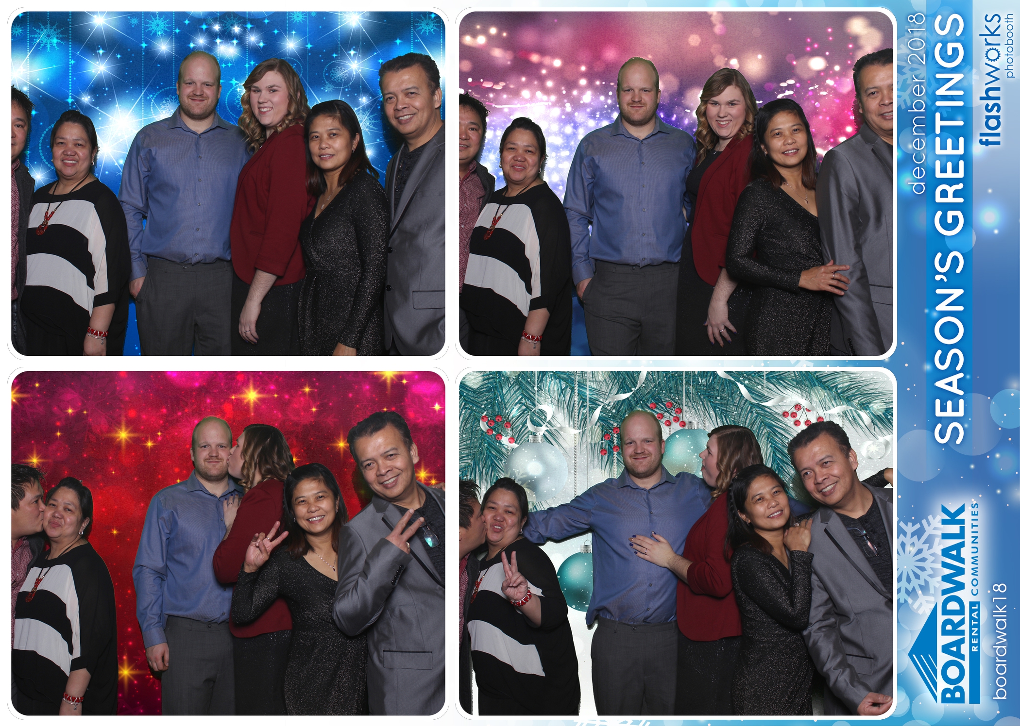 Boardwalk Rental Communities Christmas Party | View more photos from the event at gallery.flashworksphotobooth.com/u/FlashworksPhotoboothInc/Boardwalk-Rental-Communities-Christmas-Party