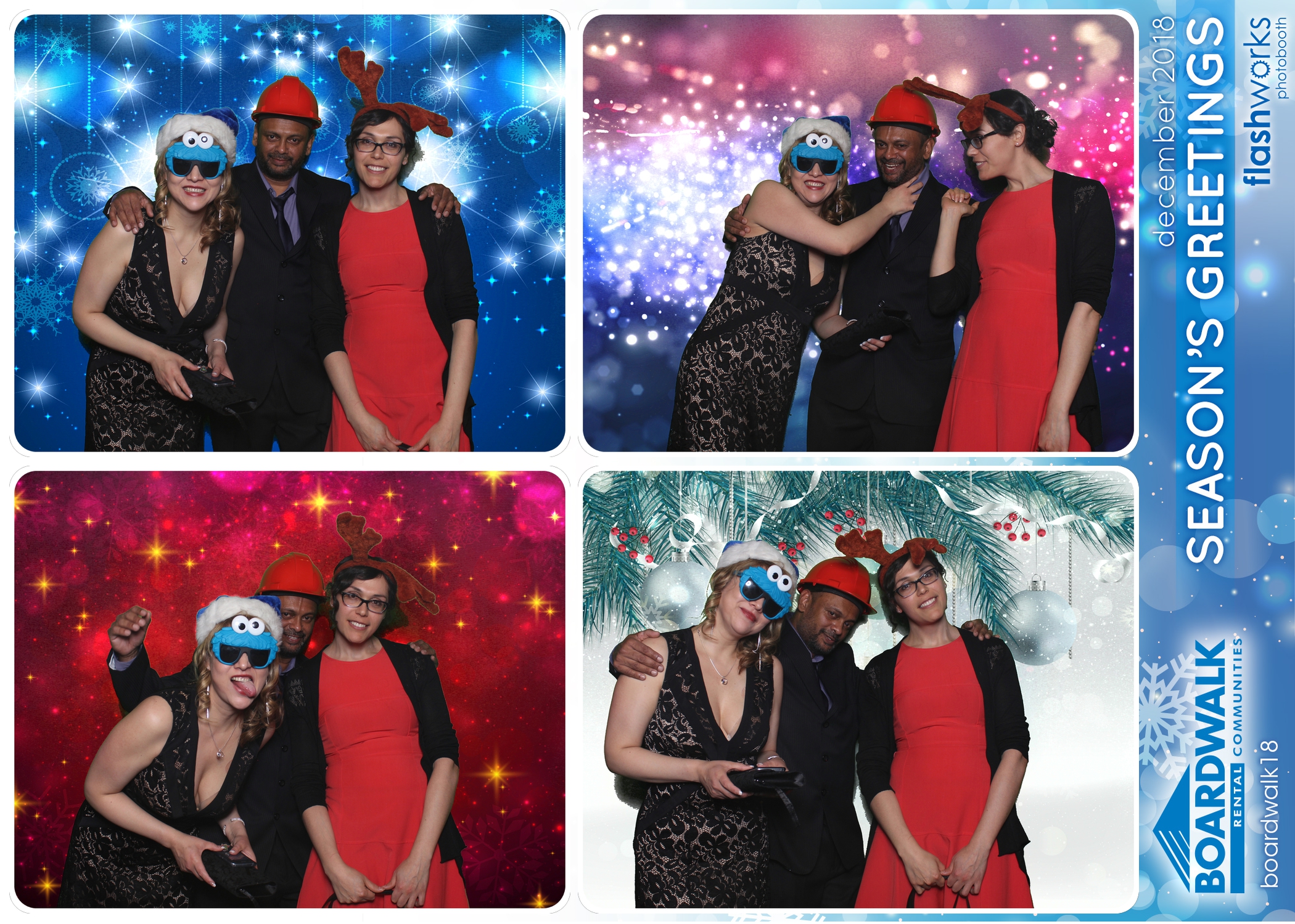 Boardwalk Rental Communities Christmas Party | View more photos from the event at gallery.flashworksphotobooth.com/u/FlashworksPhotoboothInc/Boardwalk-Rental-Communities-Christmas-Party