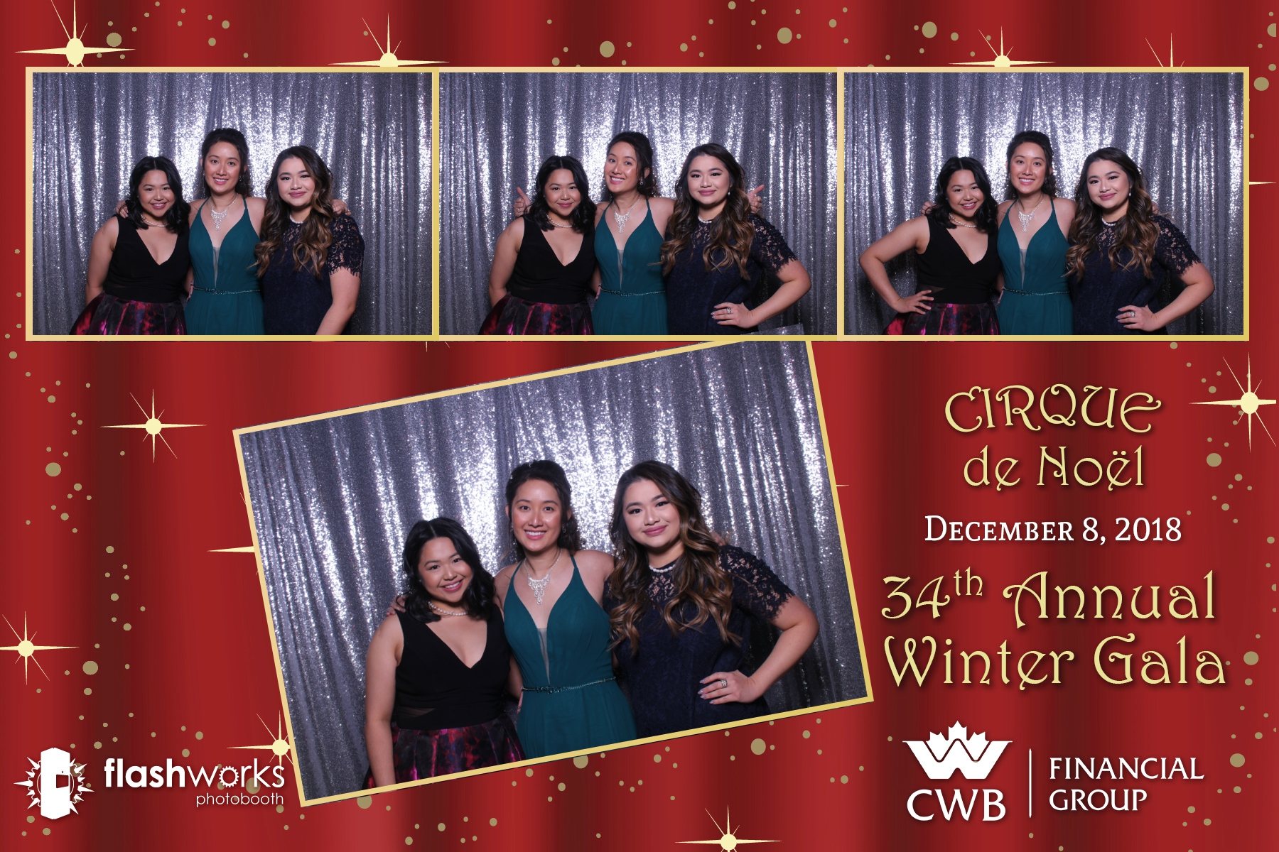 Canadian Western Bank Cirque de Noel - Mirror Booth Photos | View more photos from the event at gallery.flashworksphotobooth.com/u/FlashworksPhotoboothInc/Canadian-Western-Bank-Cirque-de-Noel-Mirror-Booth-Photos