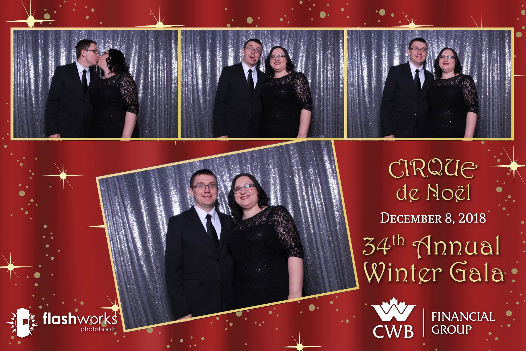 Canadian Western Bank Cirque de Noel - Mirror Booth Photos | View more photos from the event at gallery.flashworksphotobooth.com/u/FlashworksPhotoboothInc/Canadian-Western-Bank-Cirque-de-Noel-Mirror-Booth-Photos