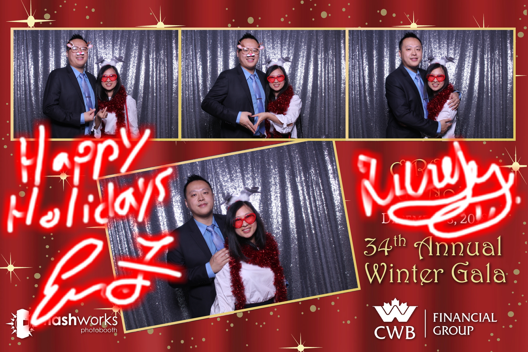Canadian Western Bank Cirque de Noel - Mirror Booth Photos | View more photos from the event at gallery.flashworksphotobooth.com/u/FlashworksPhotoboothInc/Canadian-Western-Bank-Cirque-de-Noel-Mirror-Booth-Photos