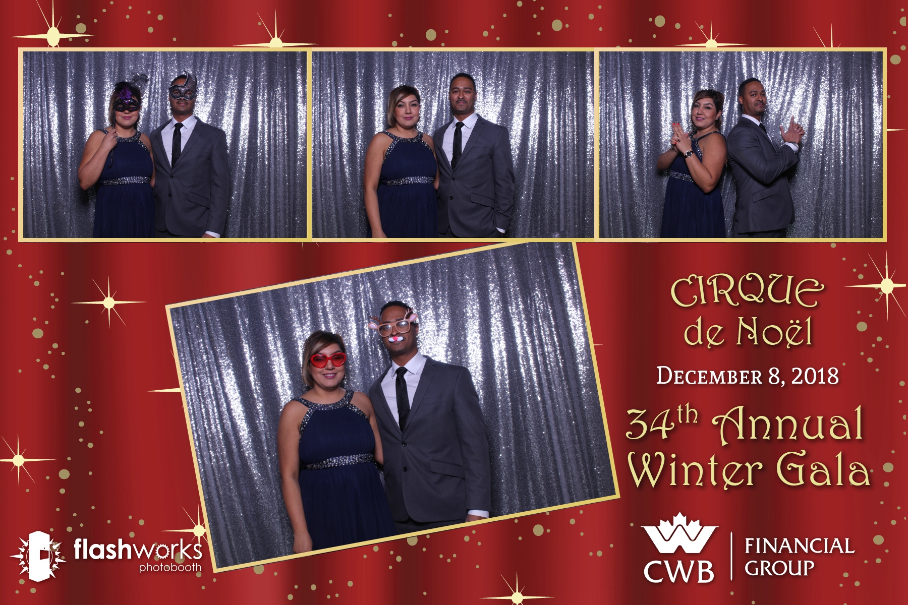 Canadian Western Bank Cirque de Noel - Mirror Booth Photos | View more photos from the event at gallery.flashworksphotobooth.com/u/FlashworksPhotoboothInc/Canadian-Western-Bank-Cirque-de-Noel-Mirror-Booth-Photos