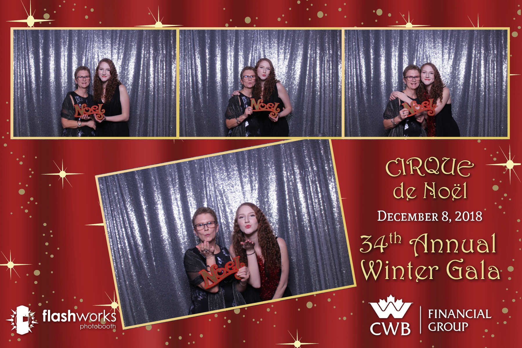 Canadian Western Bank Cirque de Noel - Mirror Booth Photos | View more photos from the event at gallery.flashworksphotobooth.com/u/FlashworksPhotoboothInc/Canadian-Western-Bank-Cirque-de-Noel-Mirror-Booth-Photos