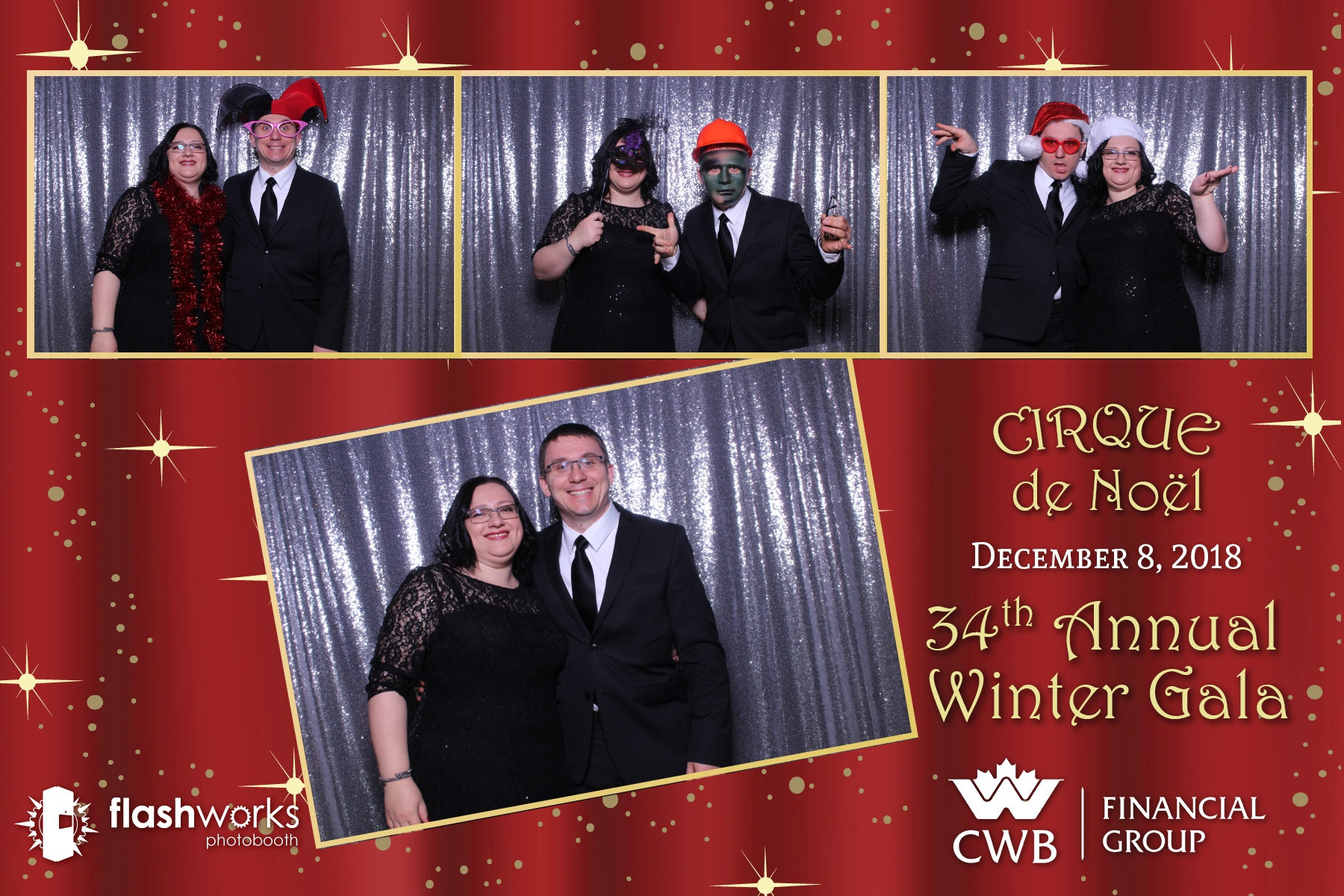 Canadian Western Bank Cirque de Noel - Mirror Booth Photos | View more photos from the event at gallery.flashworksphotobooth.com/u/FlashworksPhotoboothInc/Canadian-Western-Bank-Cirque-de-Noel-Mirror-Booth-Photos