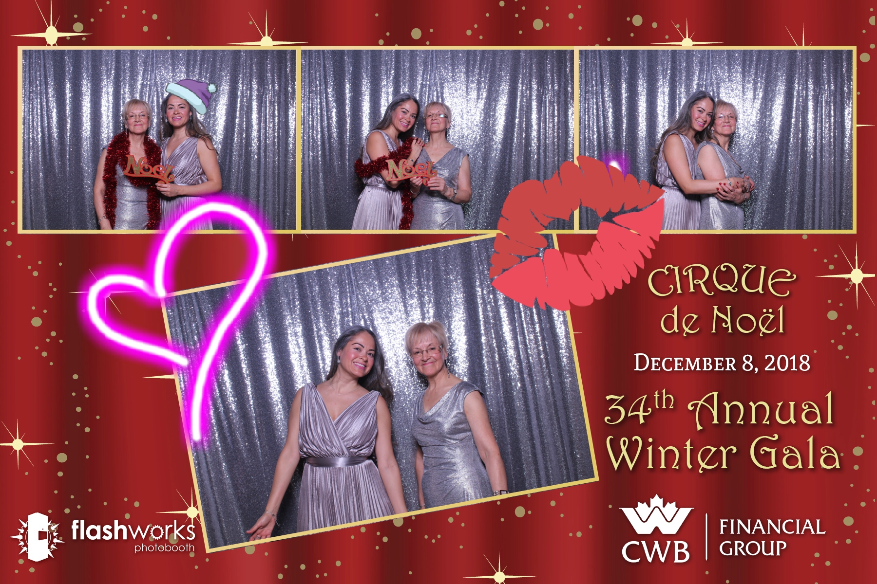Canadian Western Bank Cirque de Noel - Mirror Booth Photos | View more photos from the event at gallery.flashworksphotobooth.com/u/FlashworksPhotoboothInc/Canadian-Western-Bank-Cirque-de-Noel-Mirror-Booth-Photos