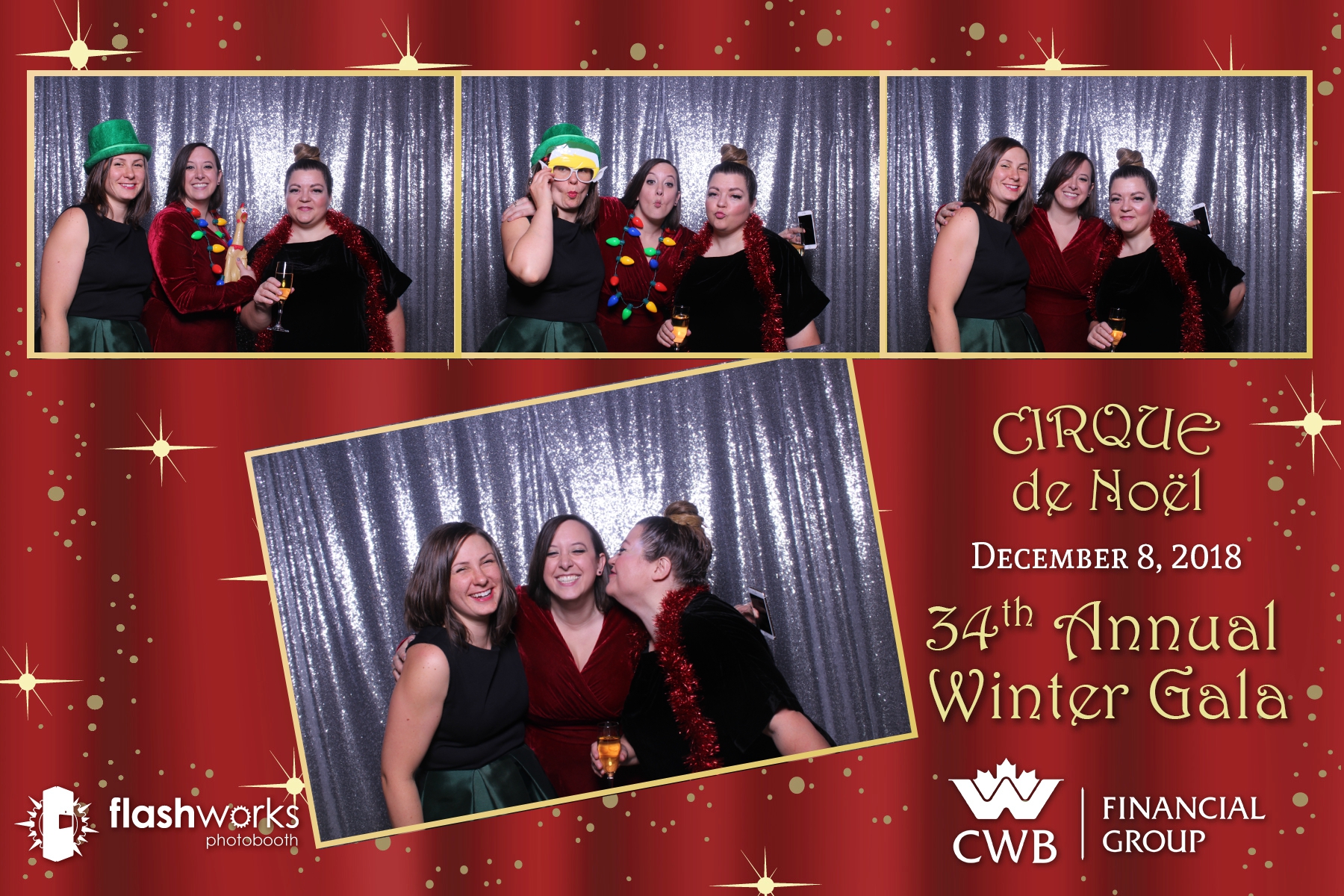Canadian Western Bank Cirque de Noel - Mirror Booth Photos | View more photos from the event at gallery.flashworksphotobooth.com/u/FlashworksPhotoboothInc/Canadian-Western-Bank-Cirque-de-Noel-Mirror-Booth-Photos
