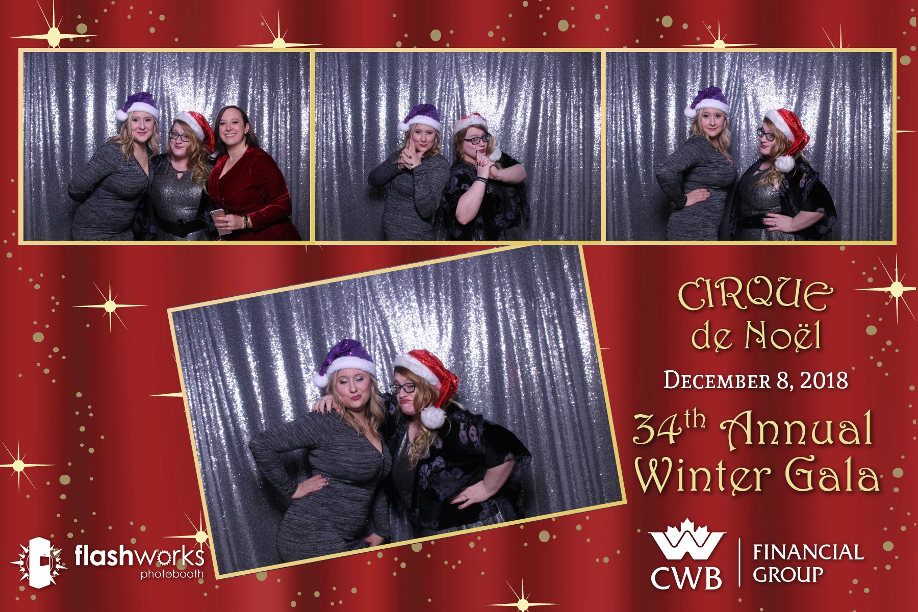 Canadian Western Bank Cirque de Noel - Mirror Booth Photos | View more photos from the event at gallery.flashworksphotobooth.com/u/FlashworksPhotoboothInc/Canadian-Western-Bank-Cirque-de-Noel-Mirror-Booth-Photos