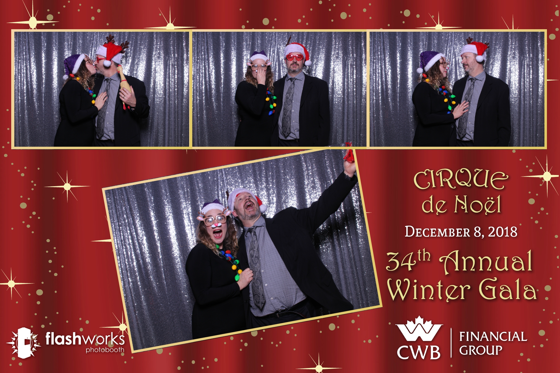 Canadian Western Bank Cirque de Noel - Mirror Booth Photos | View more photos from the event at gallery.flashworksphotobooth.com/u/FlashworksPhotoboothInc/Canadian-Western-Bank-Cirque-de-Noel-Mirror-Booth-Photos