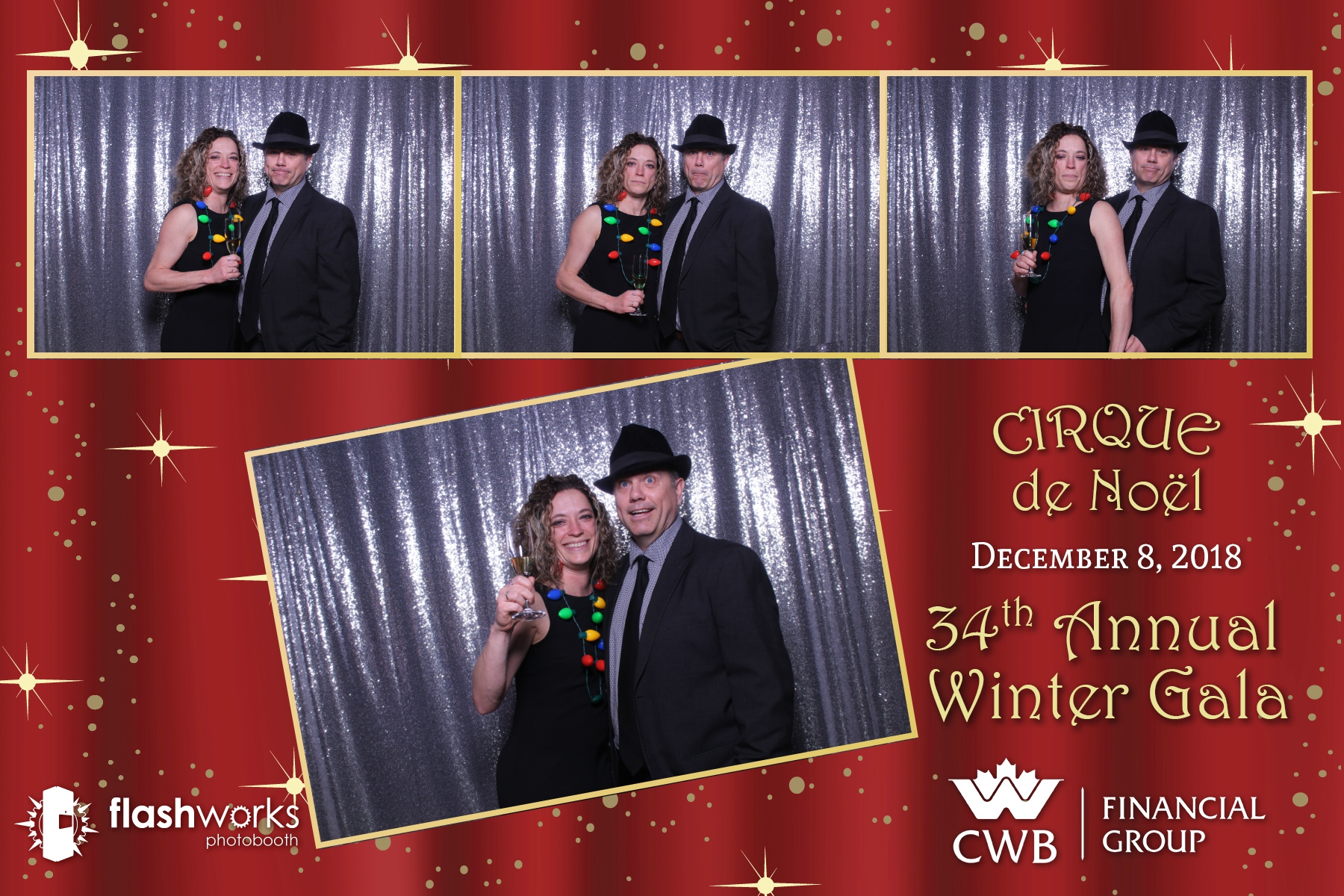Canadian Western Bank Cirque de Noel - Mirror Booth Photos | View more photos from the event at gallery.flashworksphotobooth.com/u/FlashworksPhotoboothInc/Canadian-Western-Bank-Cirque-de-Noel-Mirror-Booth-Photos