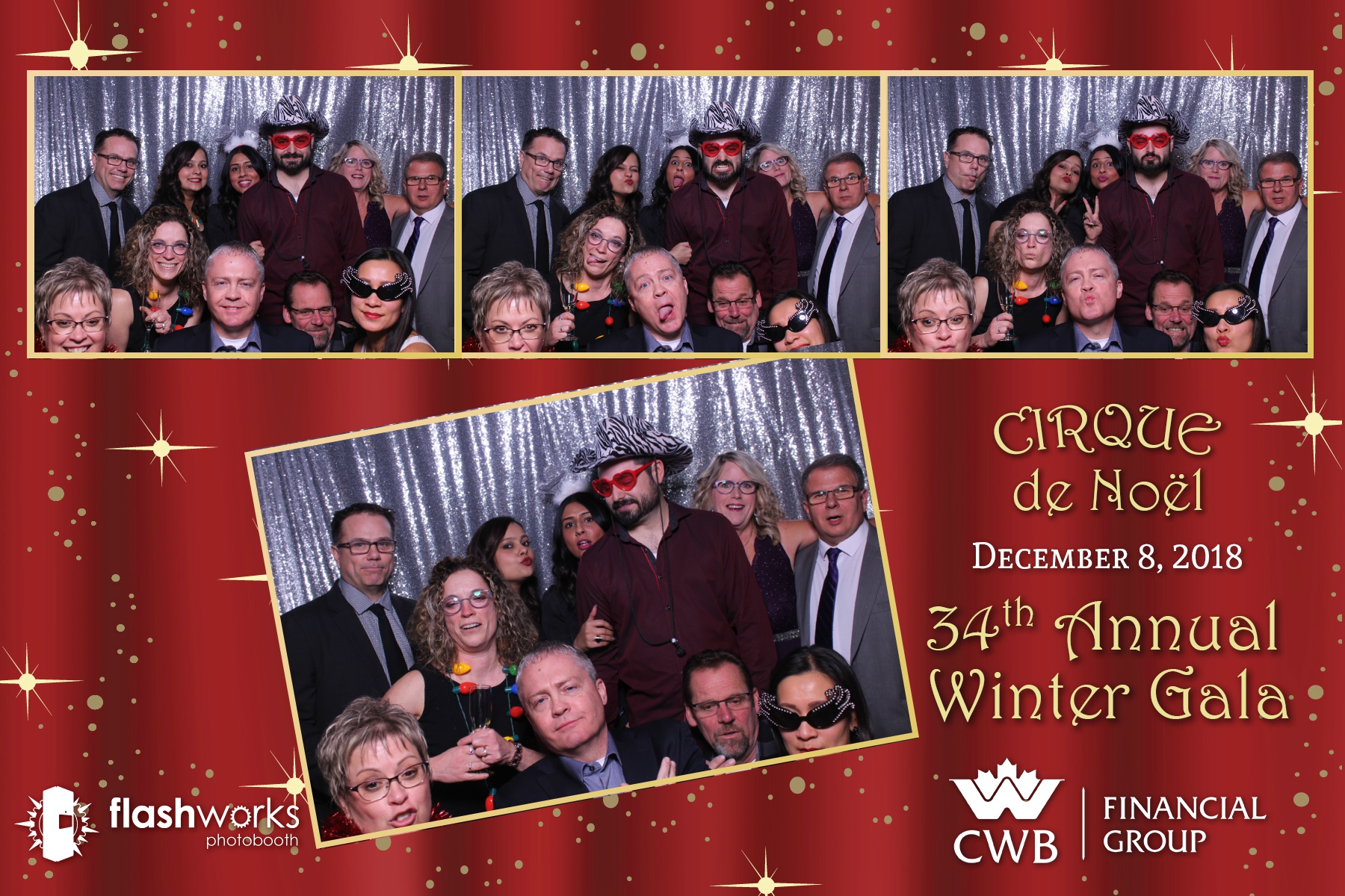 Canadian Western Bank Cirque de Noel - Mirror Booth Photos | View more photos from the event at gallery.flashworksphotobooth.com/u/FlashworksPhotoboothInc/Canadian-Western-Bank-Cirque-de-Noel-Mirror-Booth-Photos