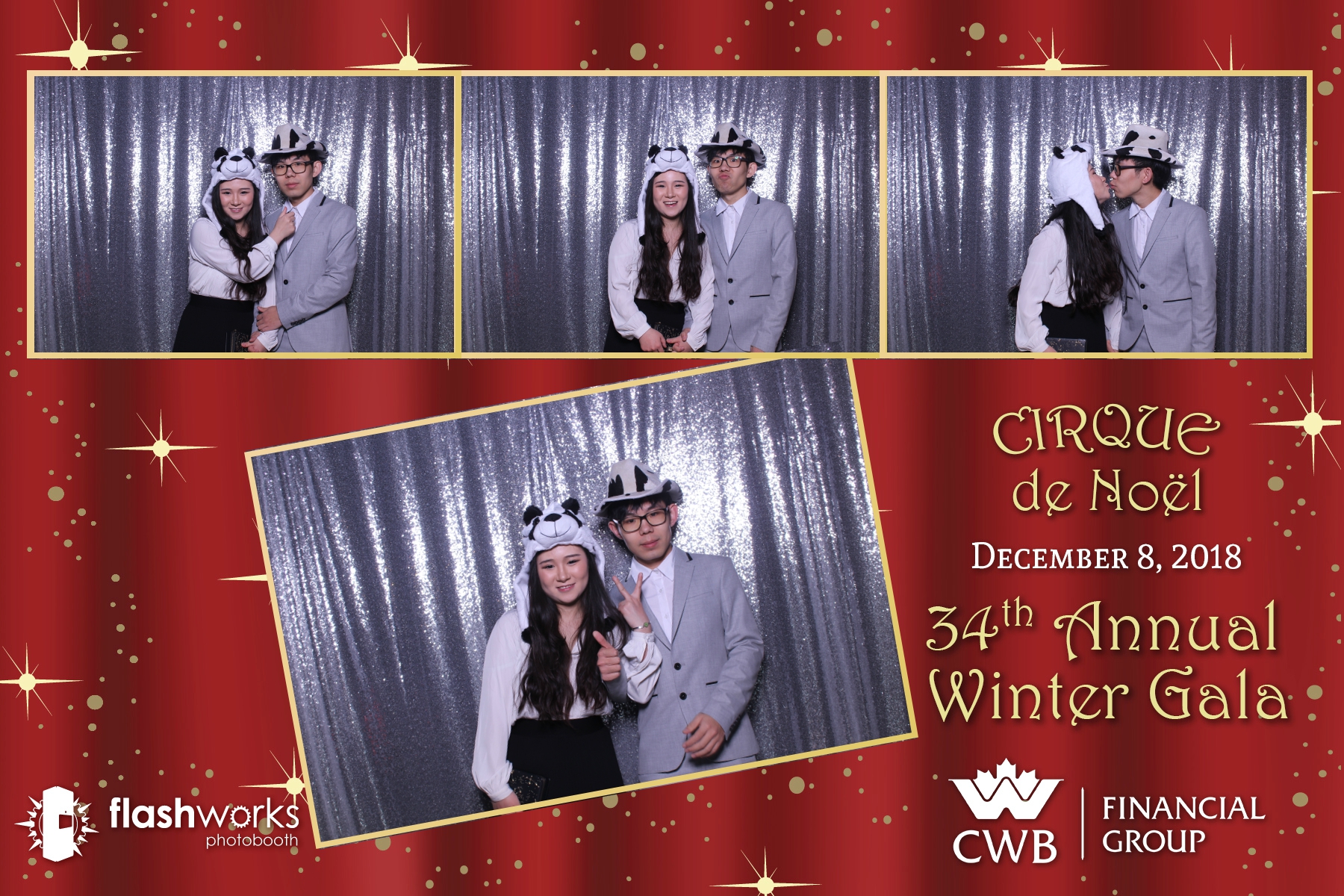 Canadian Western Bank Cirque de Noel - Mirror Booth Photos | View more photos from the event at gallery.flashworksphotobooth.com/u/FlashworksPhotoboothInc/Canadian-Western-Bank-Cirque-de-Noel-Mirror-Booth-Photos