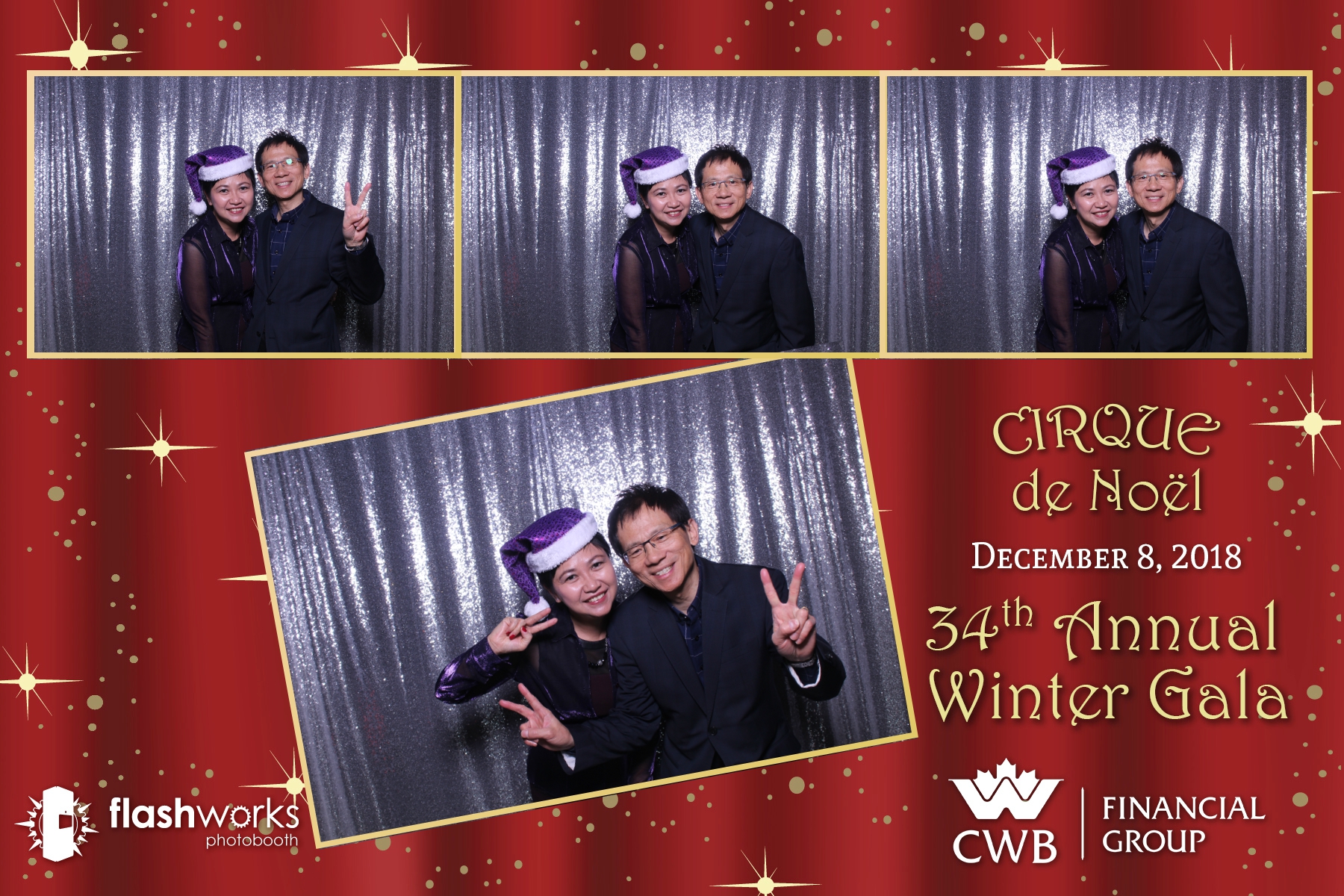 Canadian Western Bank Cirque de Noel - Mirror Booth Photos | View more photos from the event at gallery.flashworksphotobooth.com/u/FlashworksPhotoboothInc/Canadian-Western-Bank-Cirque-de-Noel-Mirror-Booth-Photos