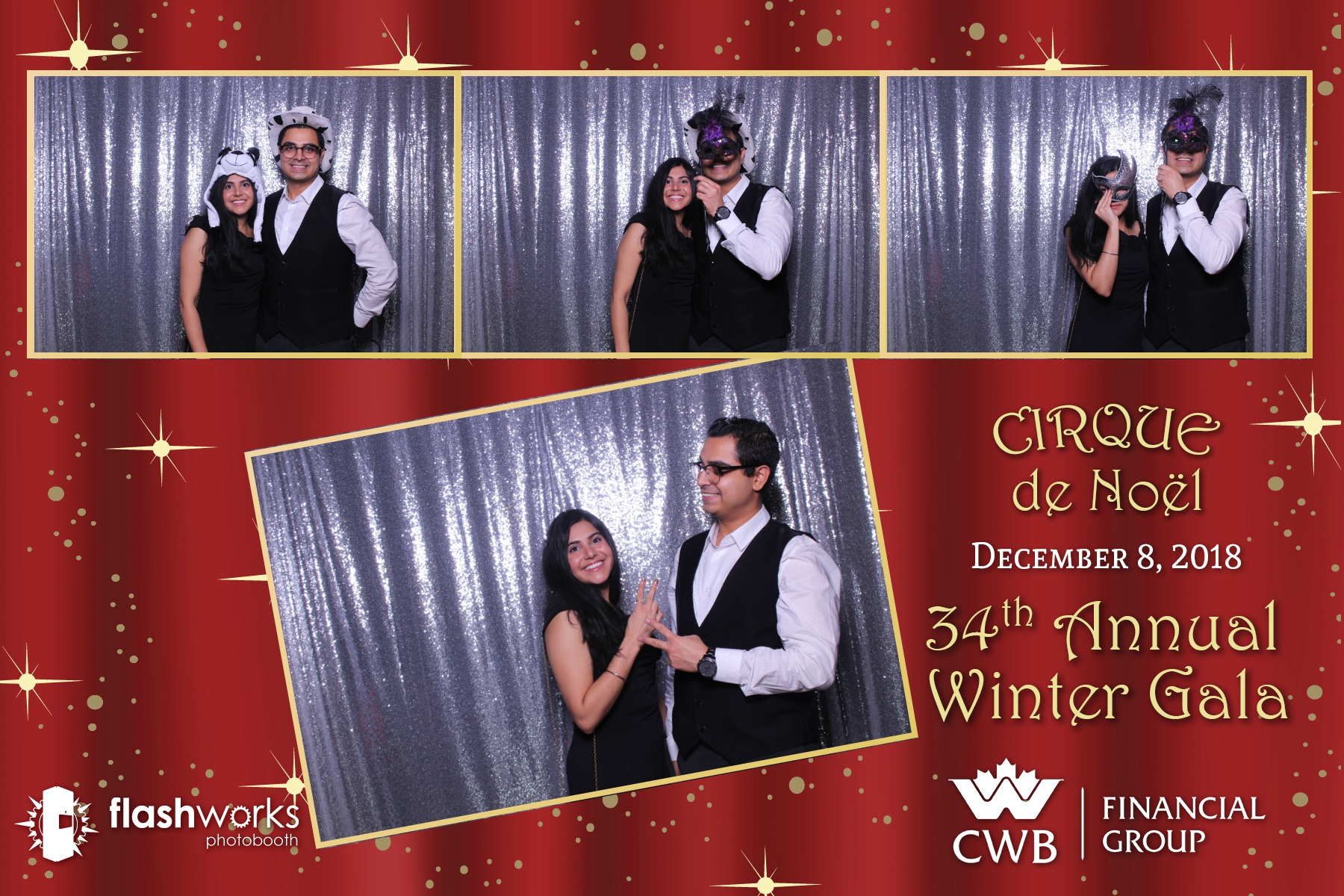 Canadian Western Bank Cirque de Noel - Mirror Booth Photos | View more photos from the event at gallery.flashworksphotobooth.com/u/FlashworksPhotoboothInc/Canadian-Western-Bank-Cirque-de-Noel-Mirror-Booth-Photos