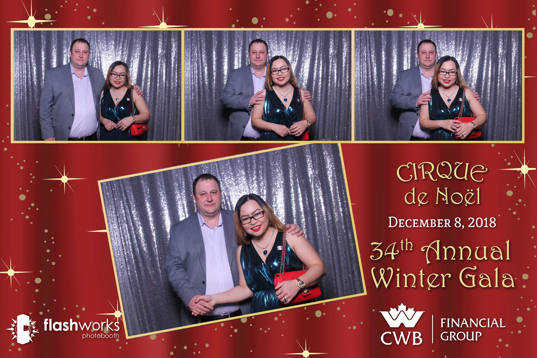 Canadian Western Bank Cirque de Noel - Mirror Booth Photos | View more photos from the event at gallery.flashworksphotobooth.com/u/FlashworksPhotoboothInc/Canadian-Western-Bank-Cirque-de-Noel-Mirror-Booth-Photos