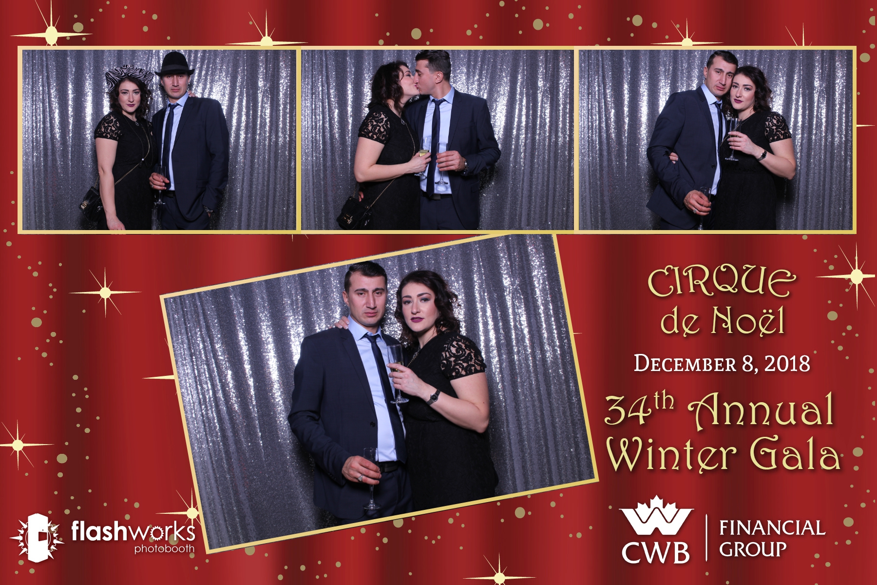 Canadian Western Bank Cirque de Noel - Mirror Booth Photos | View more photos from the event at gallery.flashworksphotobooth.com/u/FlashworksPhotoboothInc/Canadian-Western-Bank-Cirque-de-Noel-Mirror-Booth-Photos