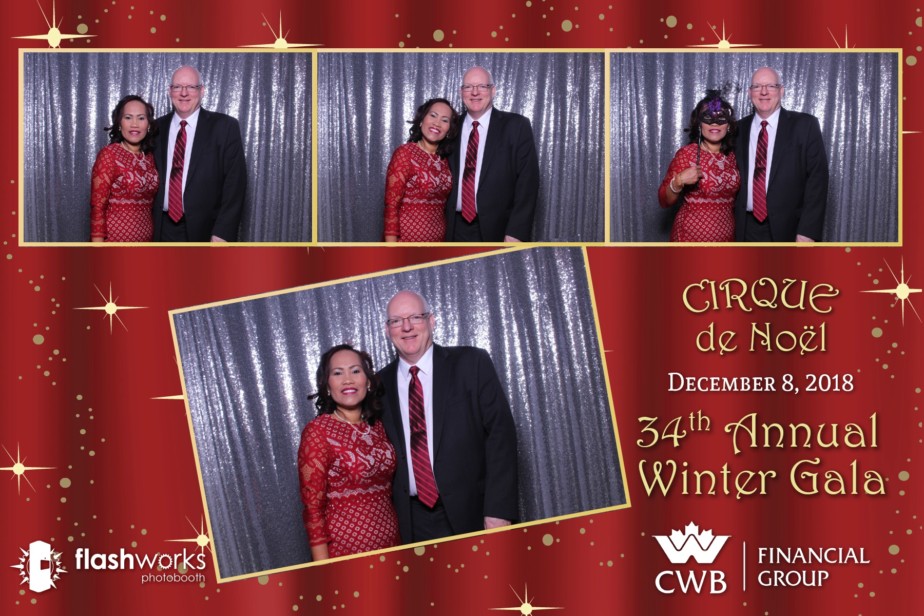 Canadian Western Bank Cirque de Noel - Mirror Booth Photos | View more photos from the event at gallery.flashworksphotobooth.com/u/FlashworksPhotoboothInc/Canadian-Western-Bank-Cirque-de-Noel-Mirror-Booth-Photos