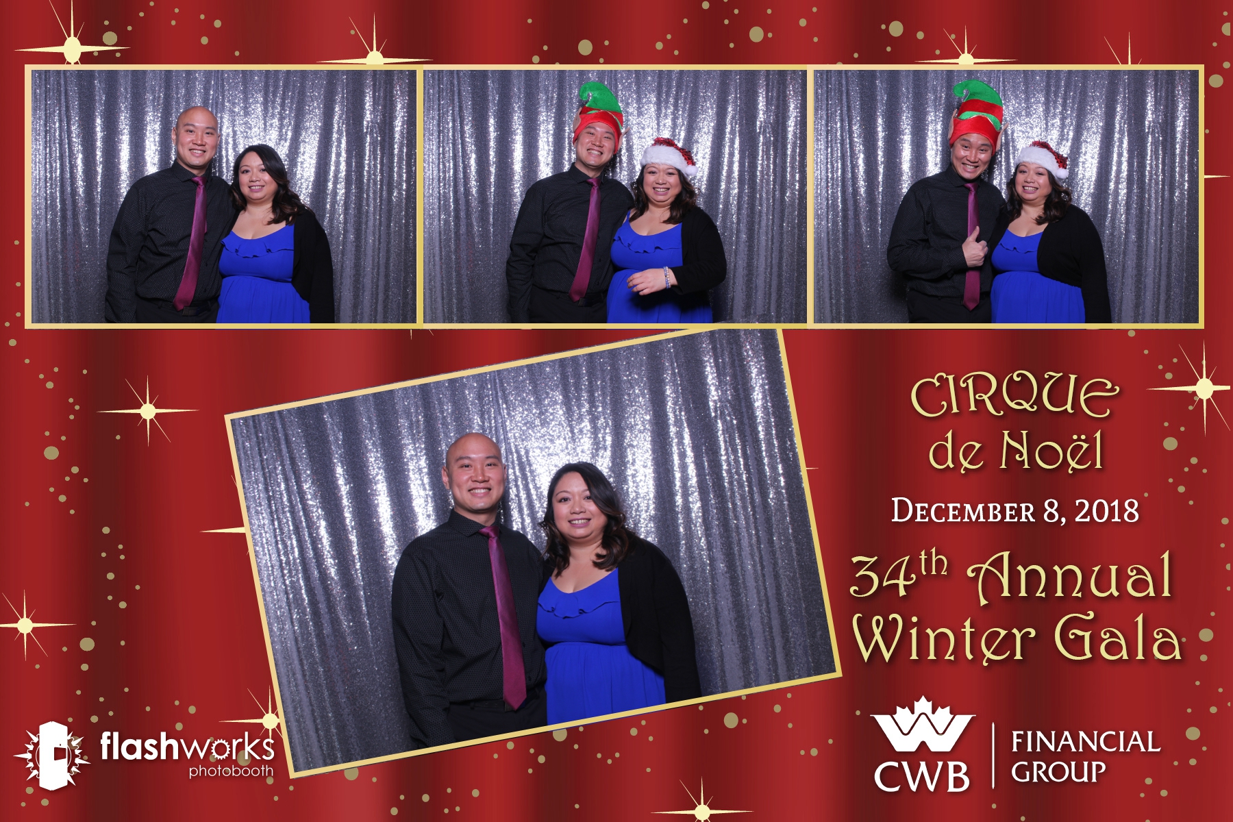 Canadian Western Bank Cirque de Noel - Mirror Booth Photos | View more photos from the event at gallery.flashworksphotobooth.com/u/FlashworksPhotoboothInc/Canadian-Western-Bank-Cirque-de-Noel-Mirror-Booth-Photos