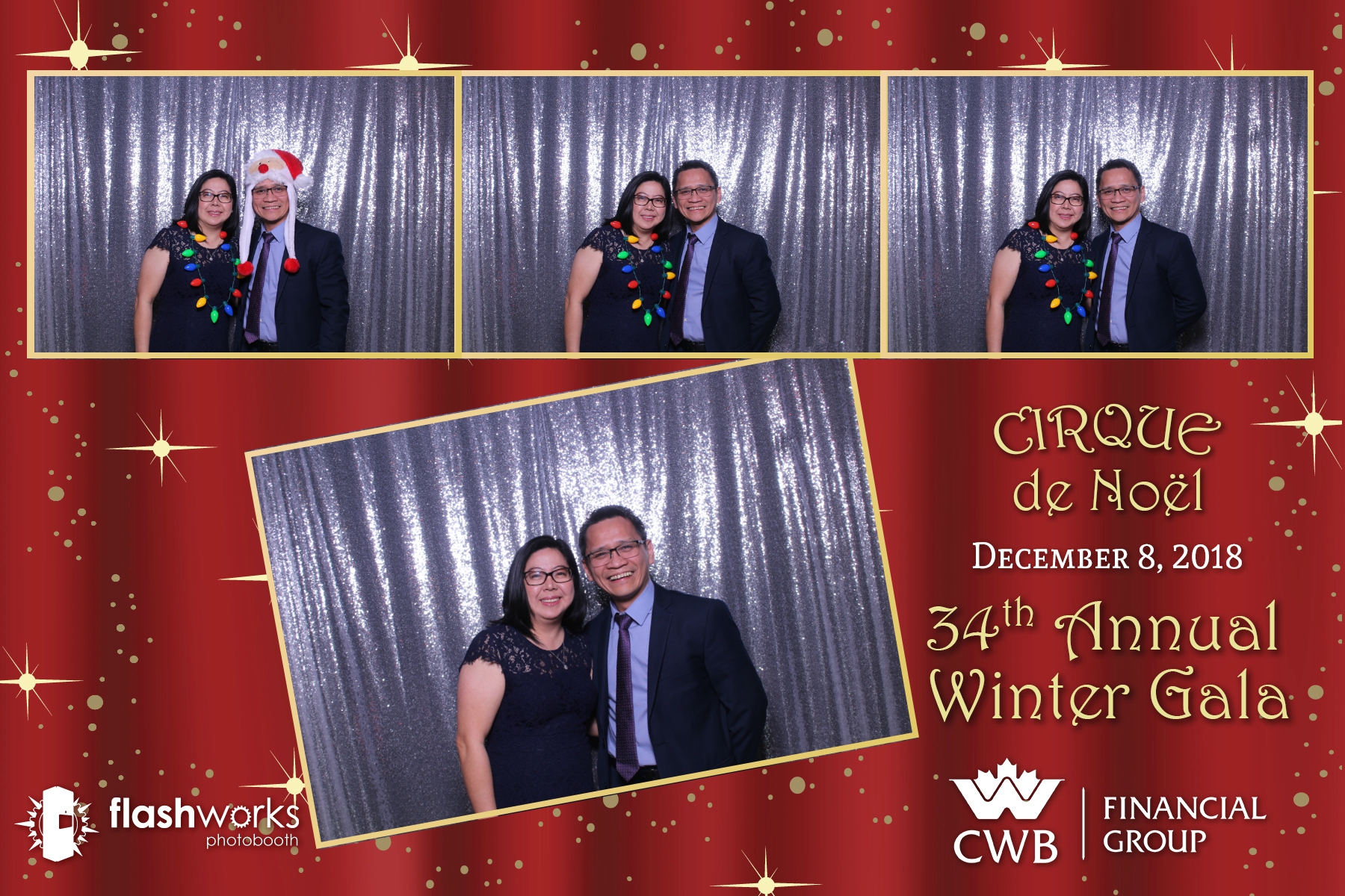 Canadian Western Bank Cirque de Noel - Mirror Booth Photos | View more photos from the event at gallery.flashworksphotobooth.com/u/FlashworksPhotoboothInc/Canadian-Western-Bank-Cirque-de-Noel-Mirror-Booth-Photos