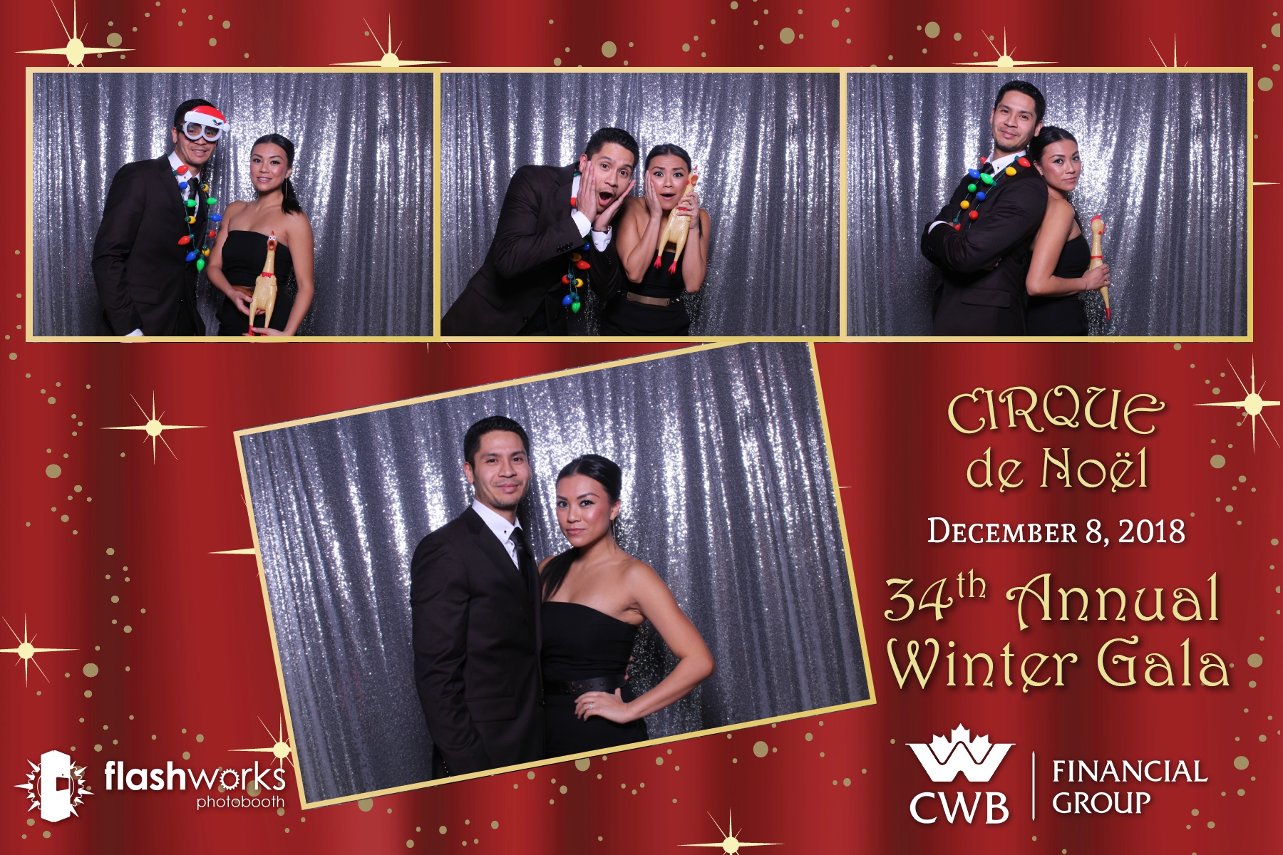 Canadian Western Bank Cirque de Noel - Mirror Booth Photos | View more photos from the event at gallery.flashworksphotobooth.com/u/FlashworksPhotoboothInc/Canadian-Western-Bank-Cirque-de-Noel-Mirror-Booth-Photos