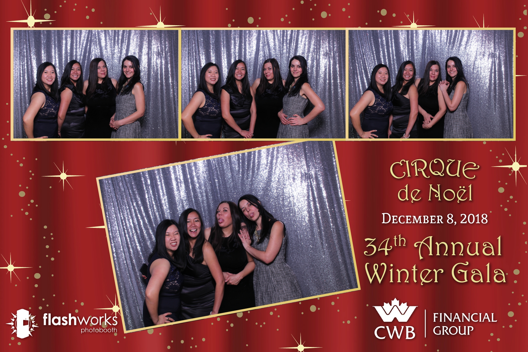 Canadian Western Bank Cirque de Noel - Mirror Booth Photos | View more photos from the event at gallery.flashworksphotobooth.com/u/FlashworksPhotoboothInc/Canadian-Western-Bank-Cirque-de-Noel-Mirror-Booth-Photos