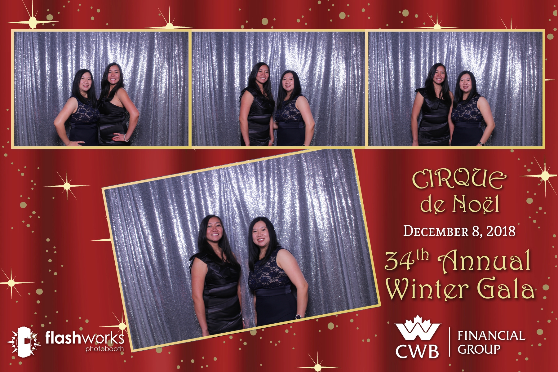 Canadian Western Bank Cirque de Noel - Mirror Booth Photos | View more photos from the event at gallery.flashworksphotobooth.com/u/FlashworksPhotoboothInc/Canadian-Western-Bank-Cirque-de-Noel-Mirror-Booth-Photos