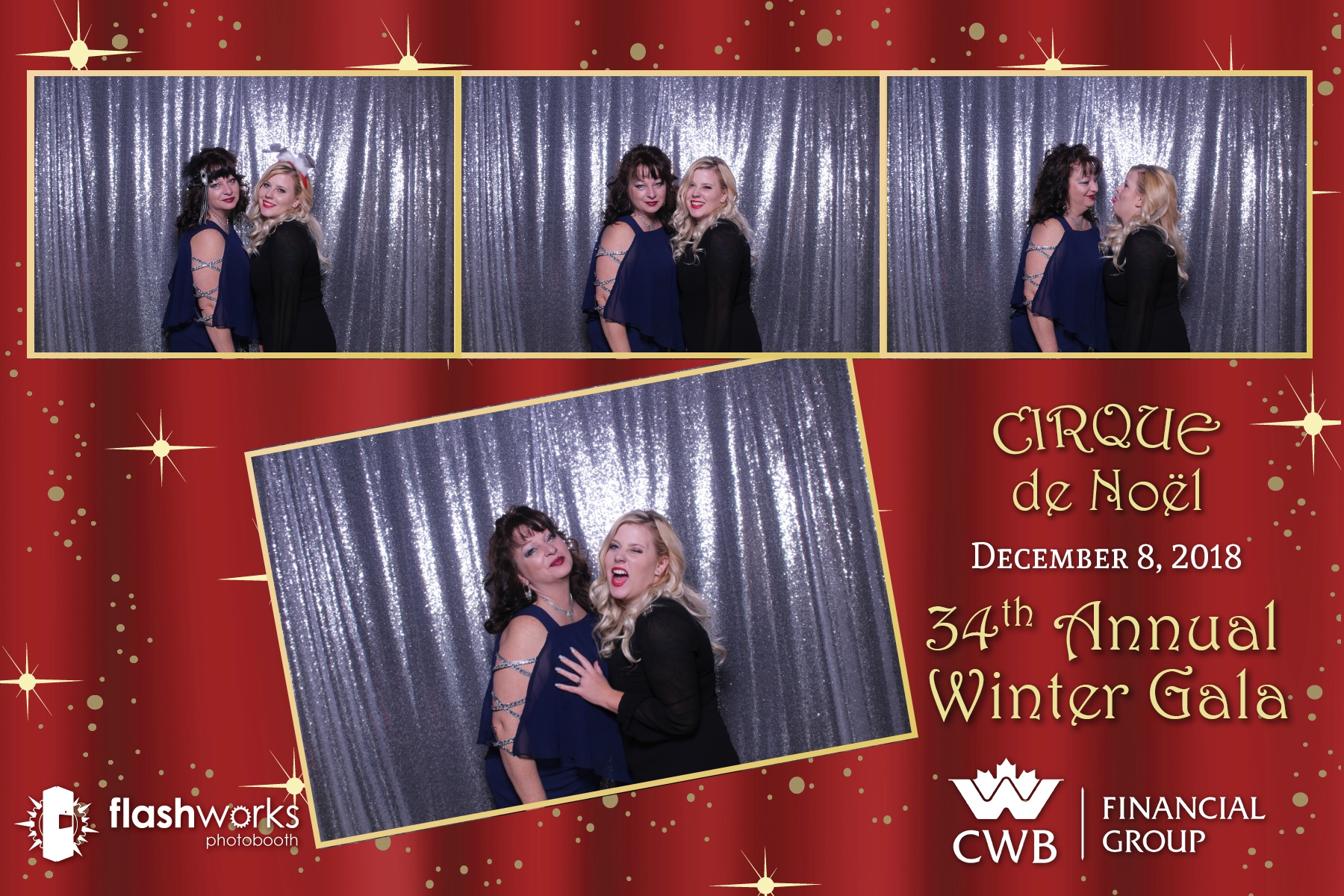 Canadian Western Bank Cirque de Noel - Mirror Booth Photos | View more photos from the event at gallery.flashworksphotobooth.com/u/FlashworksPhotoboothInc/Canadian-Western-Bank-Cirque-de-Noel-Mirror-Booth-Photos