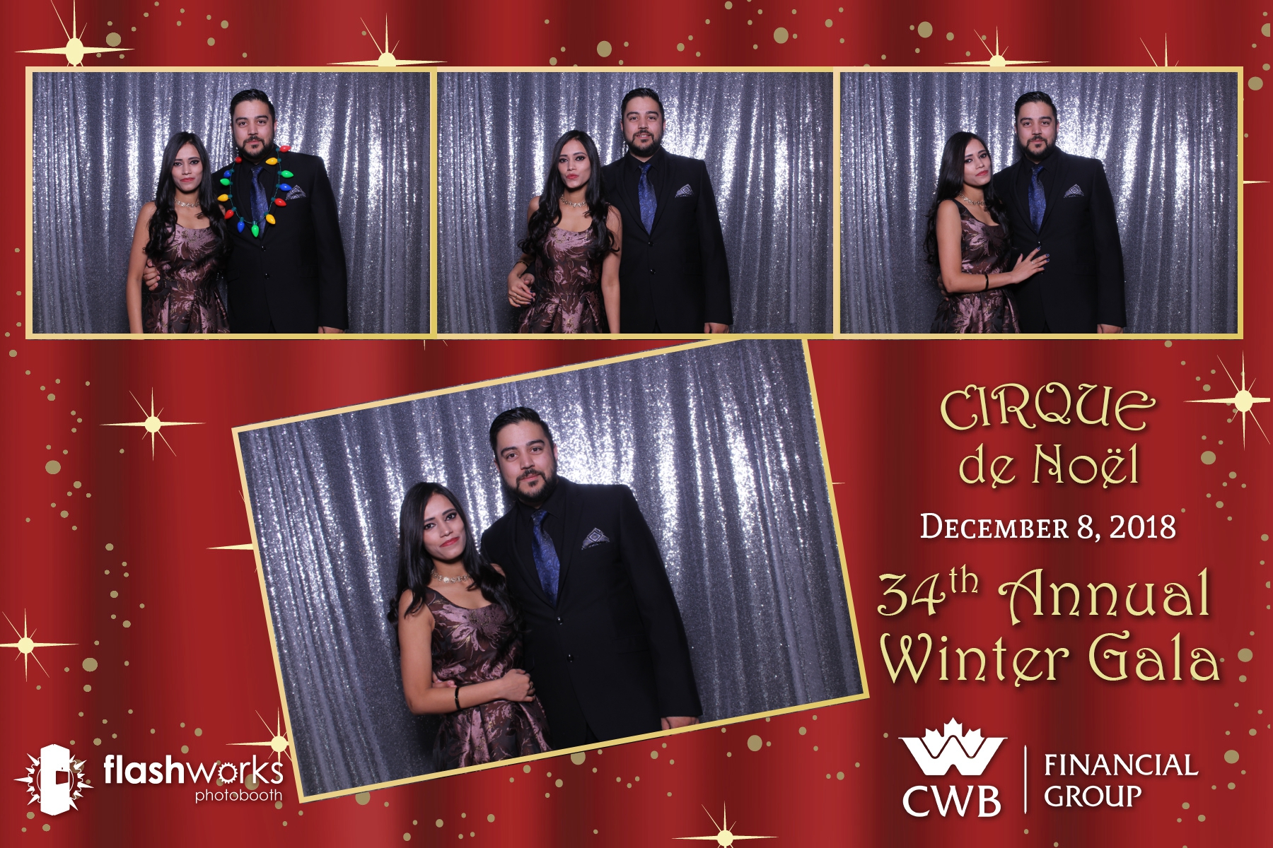 Canadian Western Bank Cirque de Noel - Mirror Booth Photos | View more photos from the event at gallery.flashworksphotobooth.com/u/FlashworksPhotoboothInc/Canadian-Western-Bank-Cirque-de-Noel-Mirror-Booth-Photos