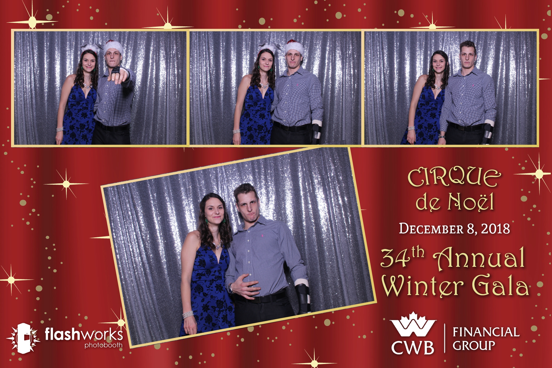 Canadian Western Bank Cirque de Noel - Mirror Booth Photos | View more photos from the event at gallery.flashworksphotobooth.com/u/FlashworksPhotoboothInc/Canadian-Western-Bank-Cirque-de-Noel-Mirror-Booth-Photos