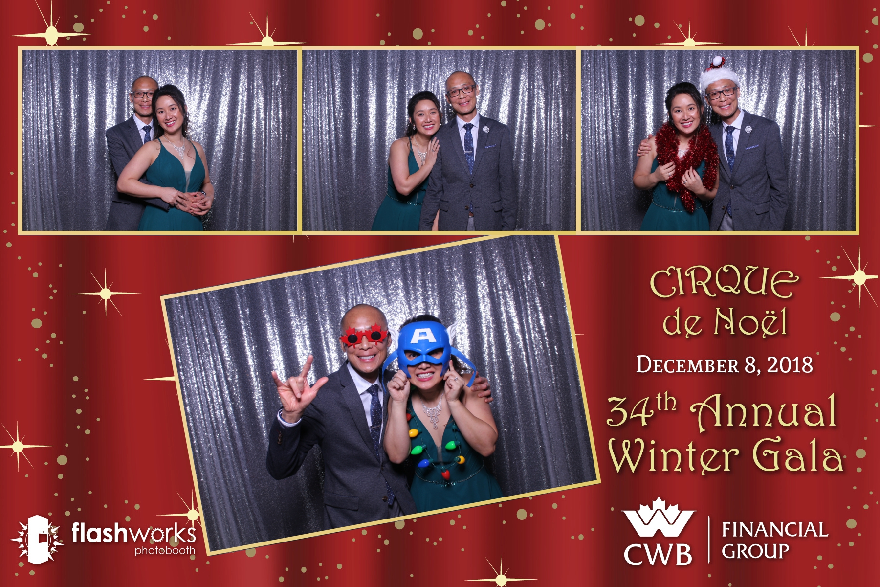 Canadian Western Bank Cirque de Noel - Mirror Booth Photos | View more photos from the event at gallery.flashworksphotobooth.com/u/FlashworksPhotoboothInc/Canadian-Western-Bank-Cirque-de-Noel-Mirror-Booth-Photos