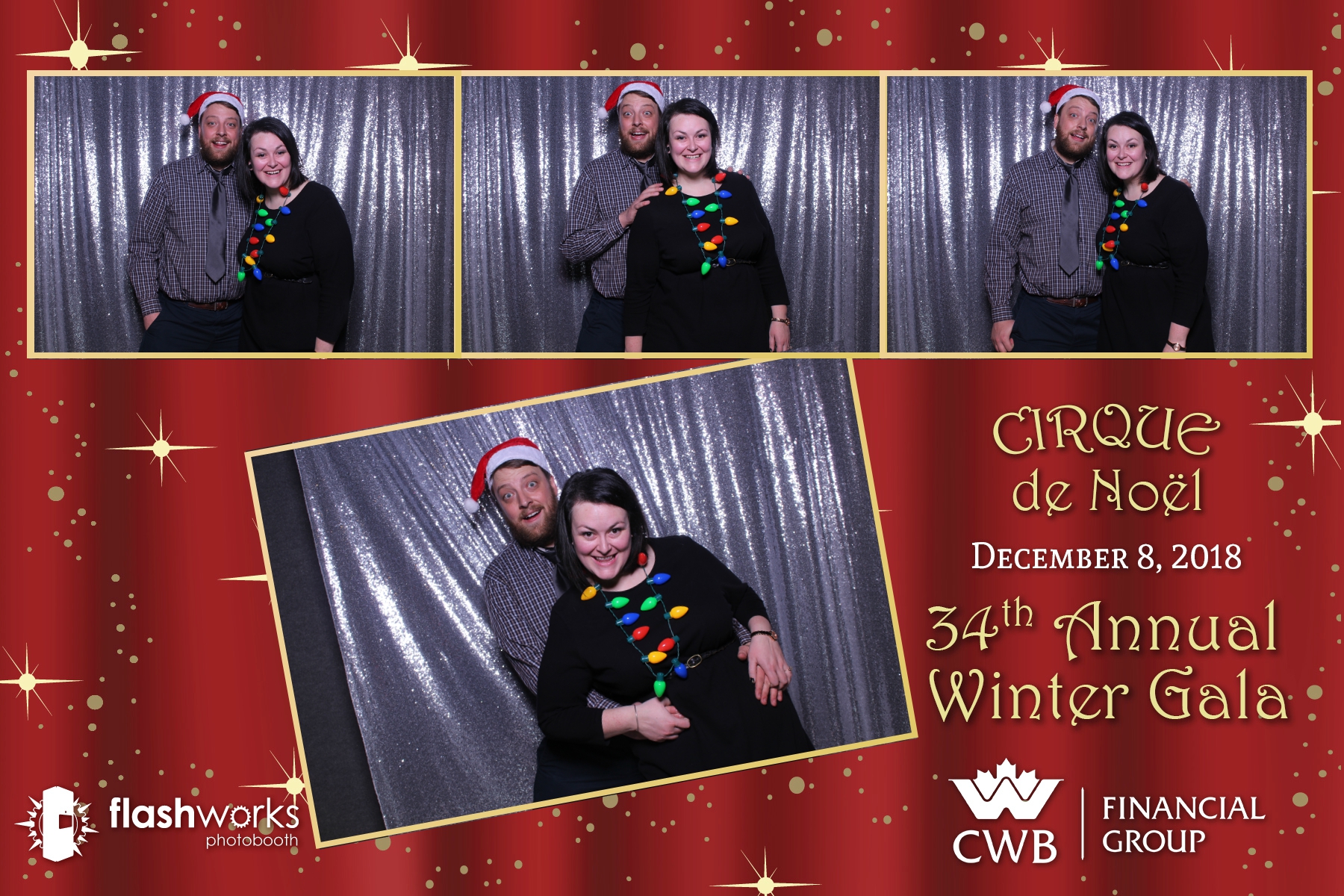 Canadian Western Bank Cirque de Noel - Mirror Booth Photos | View more photos from the event at gallery.flashworksphotobooth.com/u/FlashworksPhotoboothInc/Canadian-Western-Bank-Cirque-de-Noel-Mirror-Booth-Photos