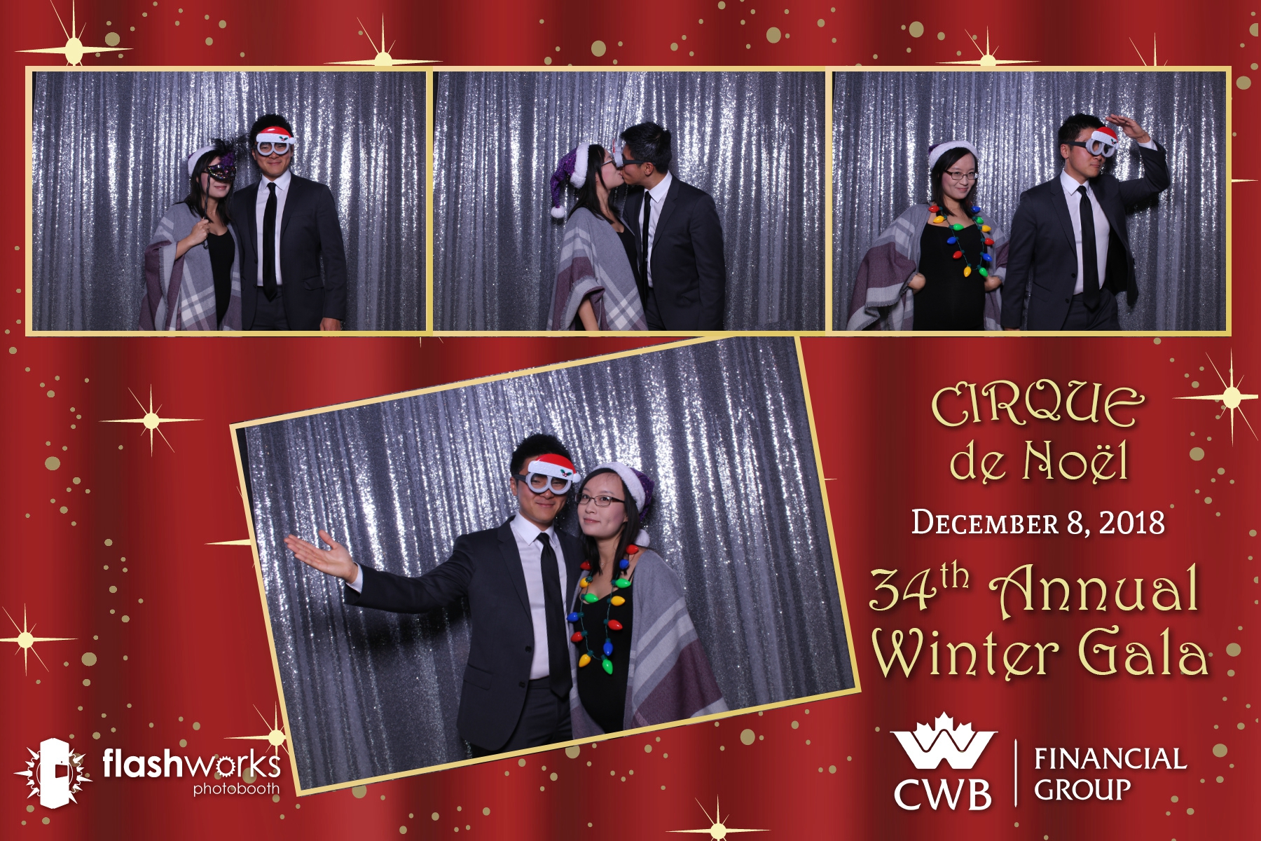 Canadian Western Bank Cirque de Noel - Mirror Booth Photos | View more photos from the event at gallery.flashworksphotobooth.com/u/FlashworksPhotoboothInc/Canadian-Western-Bank-Cirque-de-Noel-Mirror-Booth-Photos