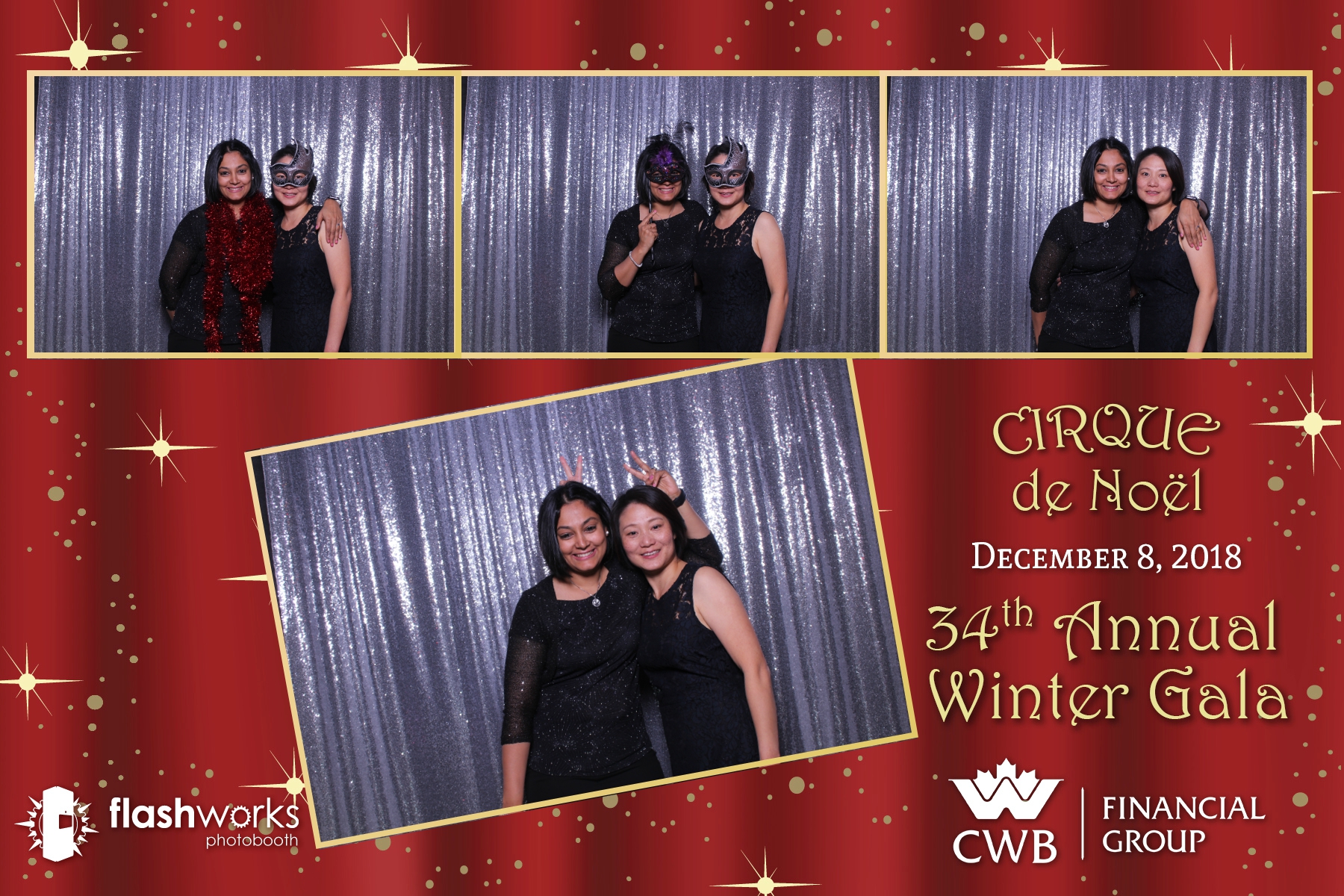 Canadian Western Bank Cirque de Noel - Mirror Booth Photos | View more photos from the event at gallery.flashworksphotobooth.com/u/FlashworksPhotoboothInc/Canadian-Western-Bank-Cirque-de-Noel-Mirror-Booth-Photos