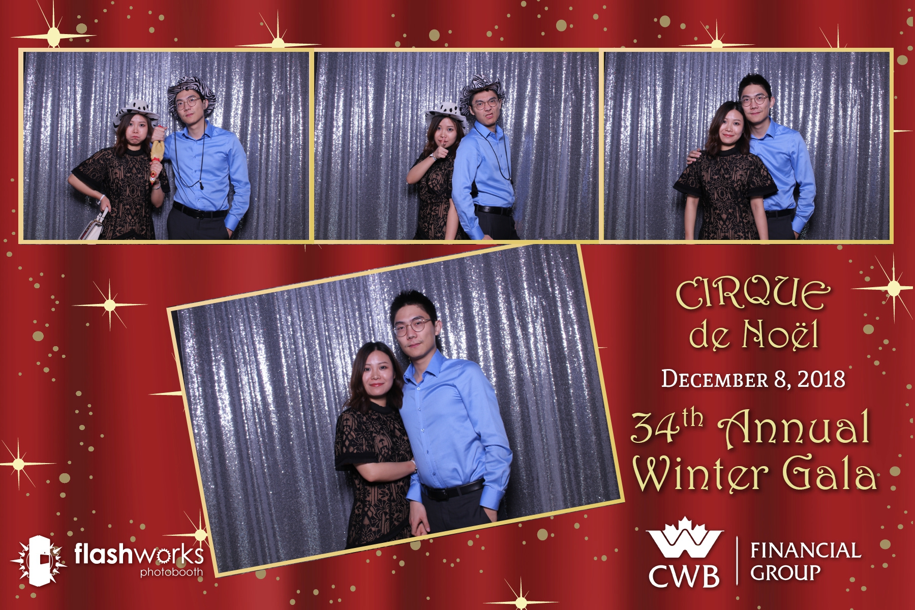 Canadian Western Bank Cirque de Noel - Mirror Booth Photos | View more photos from the event at gallery.flashworksphotobooth.com/u/FlashworksPhotoboothInc/Canadian-Western-Bank-Cirque-de-Noel-Mirror-Booth-Photos