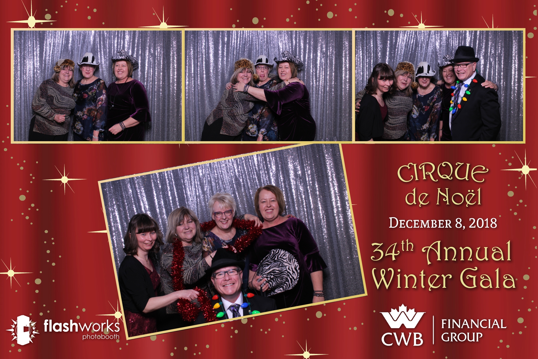 Canadian Western Bank Cirque de Noel - Mirror Booth Photos | View more photos from the event at gallery.flashworksphotobooth.com/u/FlashworksPhotoboothInc/Canadian-Western-Bank-Cirque-de-Noel-Mirror-Booth-Photos