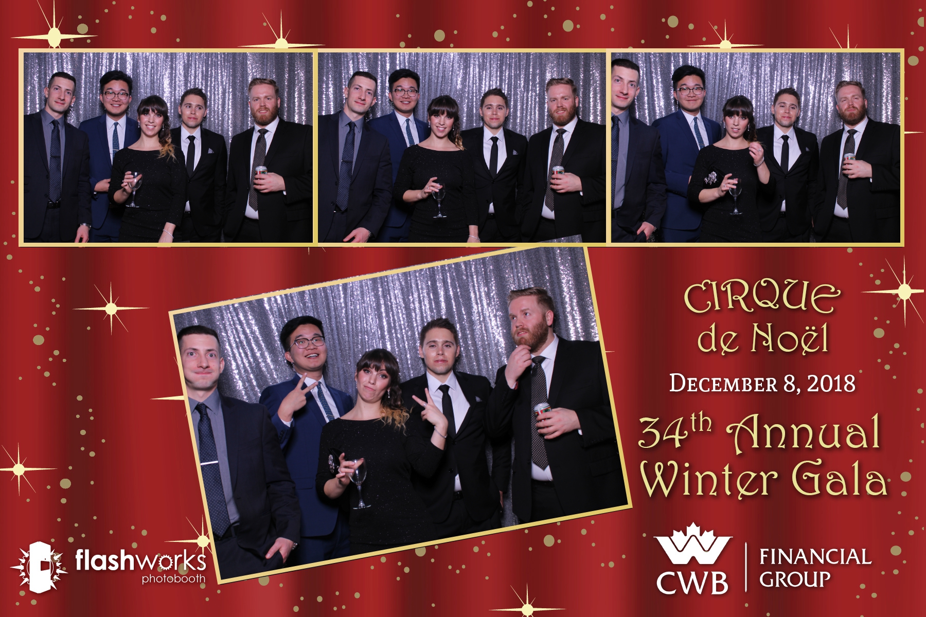 Canadian Western Bank Cirque de Noel - Mirror Booth Photos | View more photos from the event at gallery.flashworksphotobooth.com/u/FlashworksPhotoboothInc/Canadian-Western-Bank-Cirque-de-Noel-Mirror-Booth-Photos