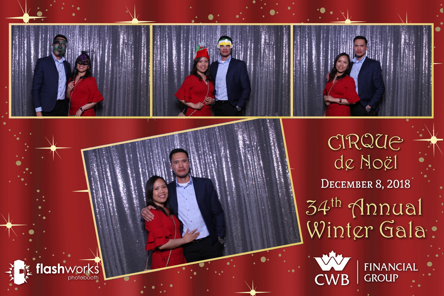 Canadian Western Bank Cirque de Noel - Mirror Booth Photos | View more photos from the event at gallery.flashworksphotobooth.com/u/FlashworksPhotoboothInc/Canadian-Western-Bank-Cirque-de-Noel-Mirror-Booth-Photos
