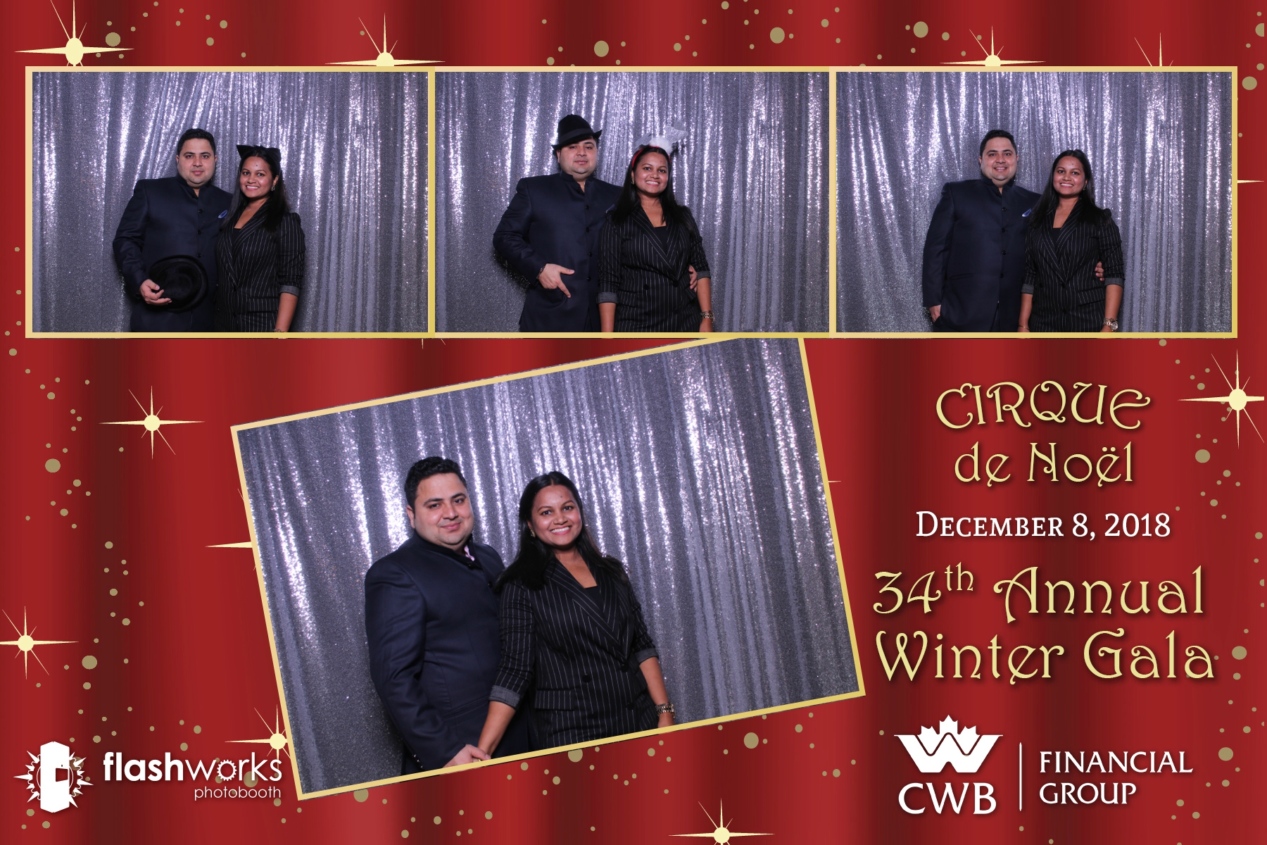 Canadian Western Bank Cirque de Noel - Mirror Booth Photos | View more photos from the event at gallery.flashworksphotobooth.com/u/FlashworksPhotoboothInc/Canadian-Western-Bank-Cirque-de-Noel-Mirror-Booth-Photos