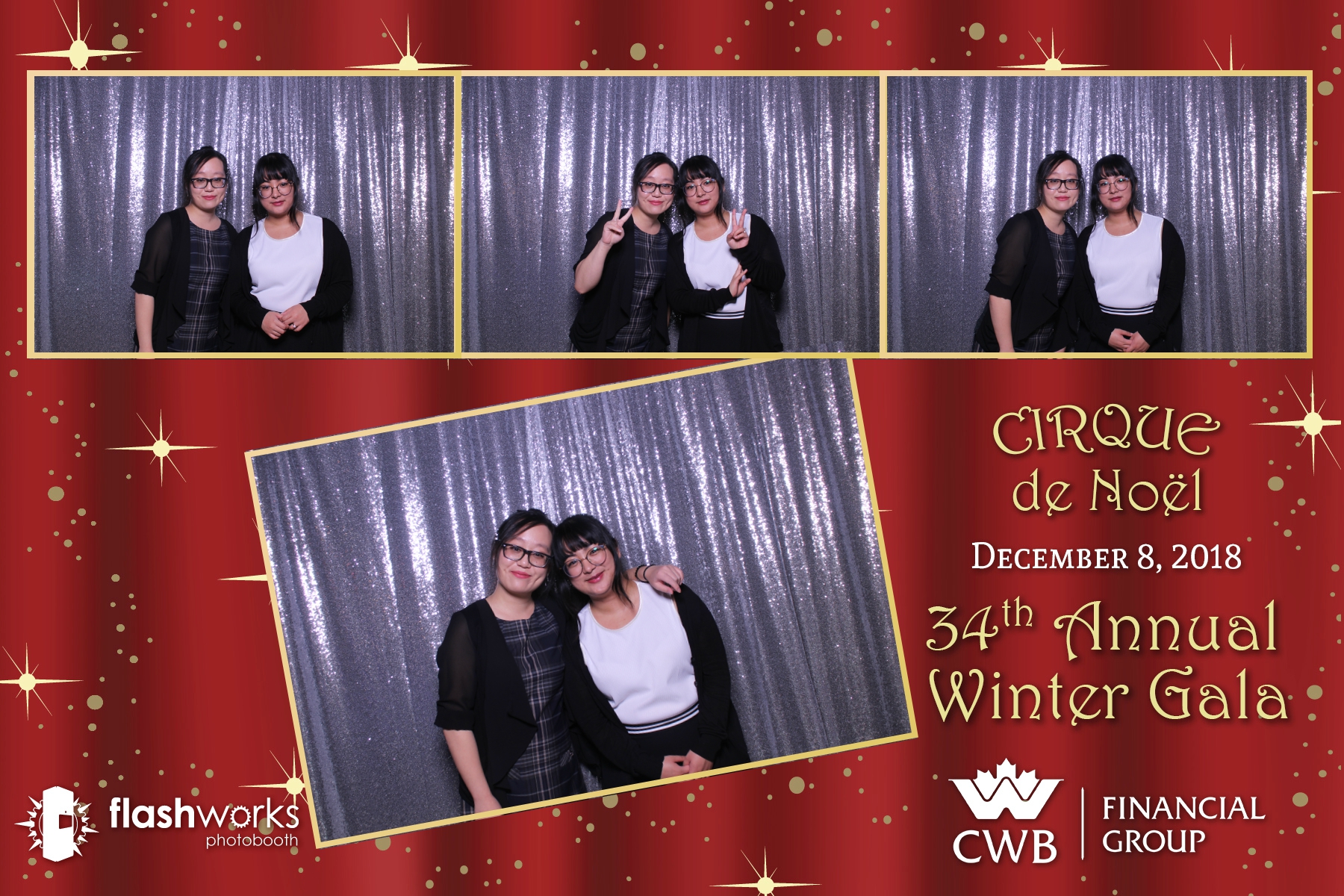 Canadian Western Bank Cirque de Noel - Mirror Booth Photos | View more photos from the event at gallery.flashworksphotobooth.com/u/FlashworksPhotoboothInc/Canadian-Western-Bank-Cirque-de-Noel-Mirror-Booth-Photos