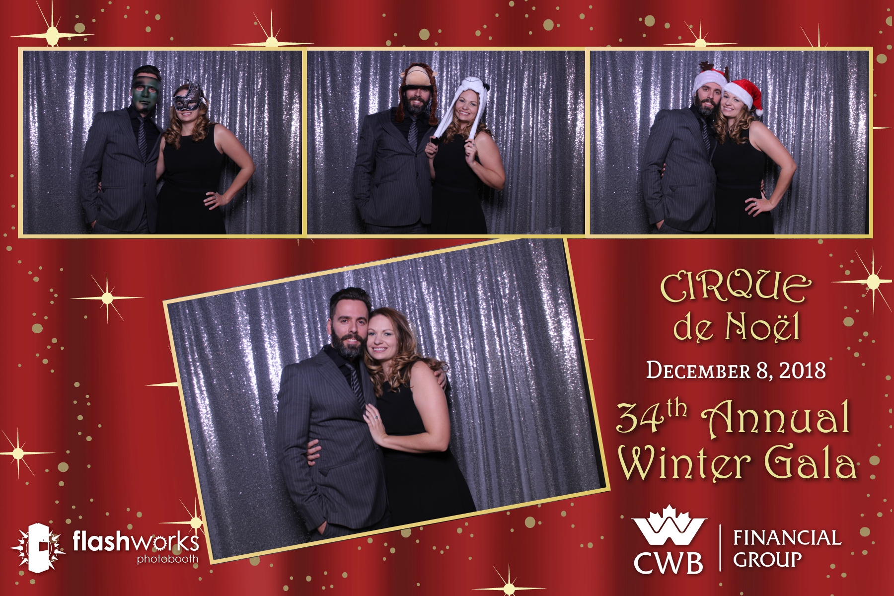 Canadian Western Bank Cirque de Noel - Mirror Booth Photos | View more photos from the event at gallery.flashworksphotobooth.com/u/FlashworksPhotoboothInc/Canadian-Western-Bank-Cirque-de-Noel-Mirror-Booth-Photos