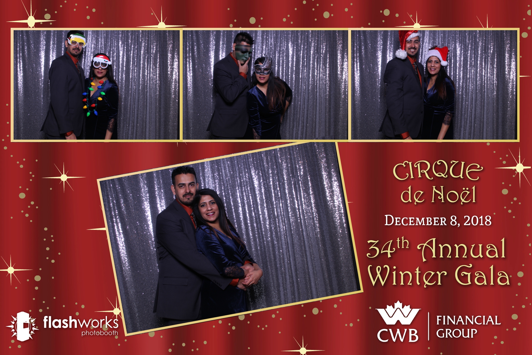 Canadian Western Bank Cirque de Noel - Mirror Booth Photos | View more photos from the event at gallery.flashworksphotobooth.com/u/FlashworksPhotoboothInc/Canadian-Western-Bank-Cirque-de-Noel-Mirror-Booth-Photos