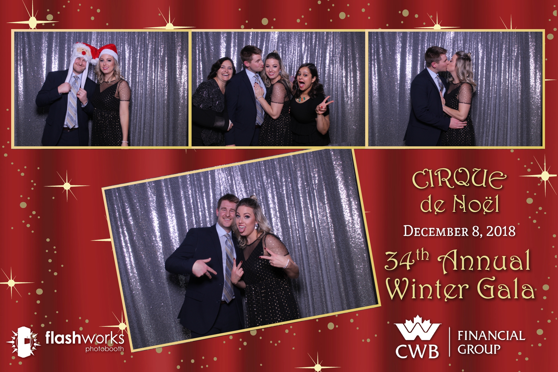 Canadian Western Bank Cirque de Noel - Mirror Booth Photos | View more photos from the event at gallery.flashworksphotobooth.com/u/FlashworksPhotoboothInc/Canadian-Western-Bank-Cirque-de-Noel-Mirror-Booth-Photos