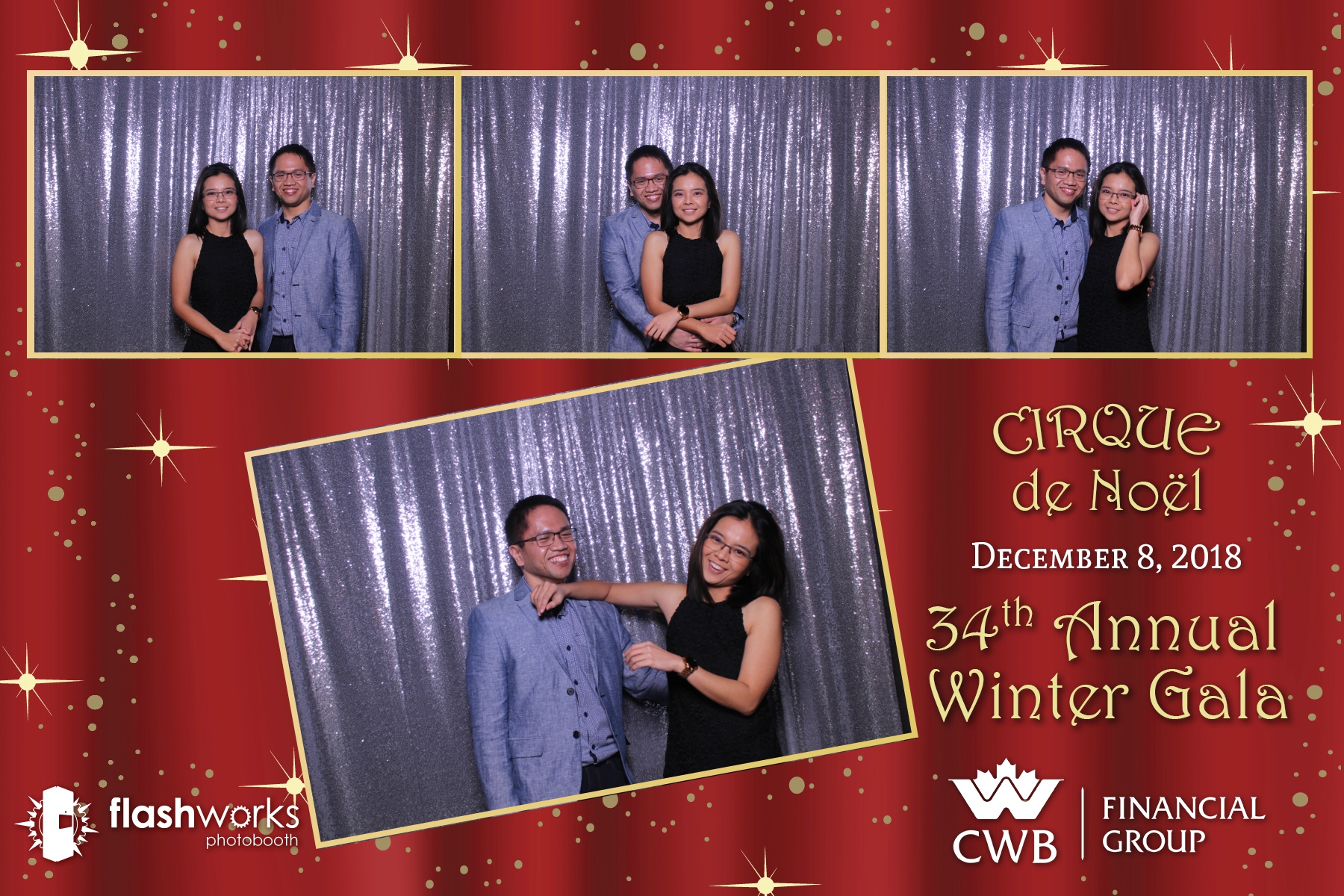 Canadian Western Bank Cirque de Noel - Mirror Booth Photos | View more photos from the event at gallery.flashworksphotobooth.com/u/FlashworksPhotoboothInc/Canadian-Western-Bank-Cirque-de-Noel-Mirror-Booth-Photos