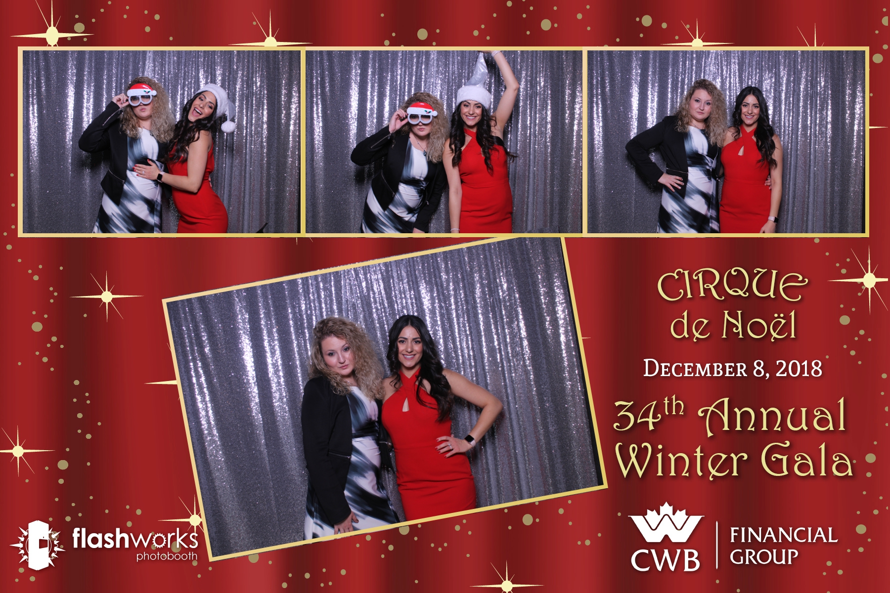 Canadian Western Bank Cirque de Noel - Mirror Booth Photos | View more photos from the event at gallery.flashworksphotobooth.com/u/FlashworksPhotoboothInc/Canadian-Western-Bank-Cirque-de-Noel-Mirror-Booth-Photos